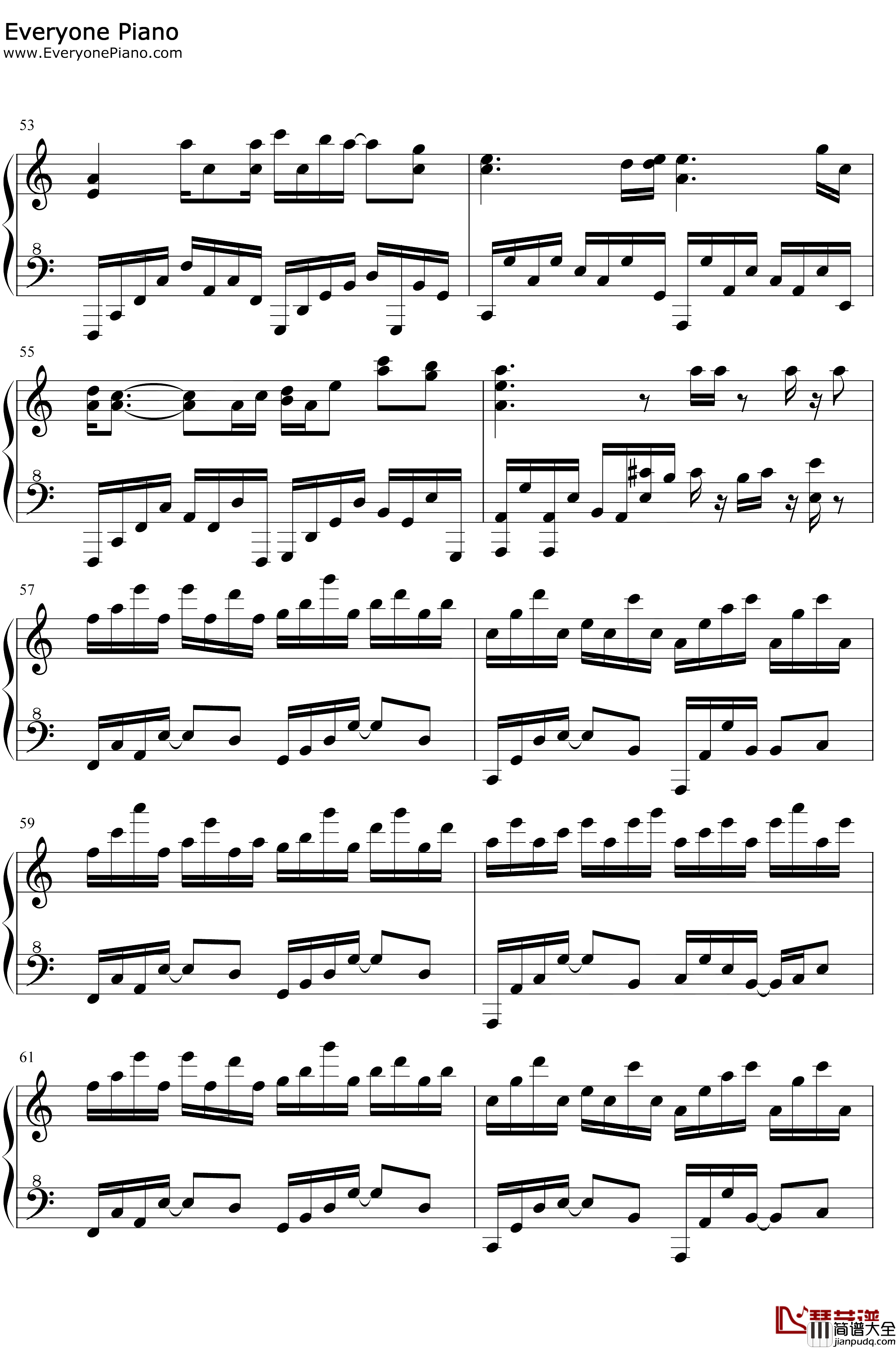 春念钢琴谱_夏小舟_好听的轻音乐