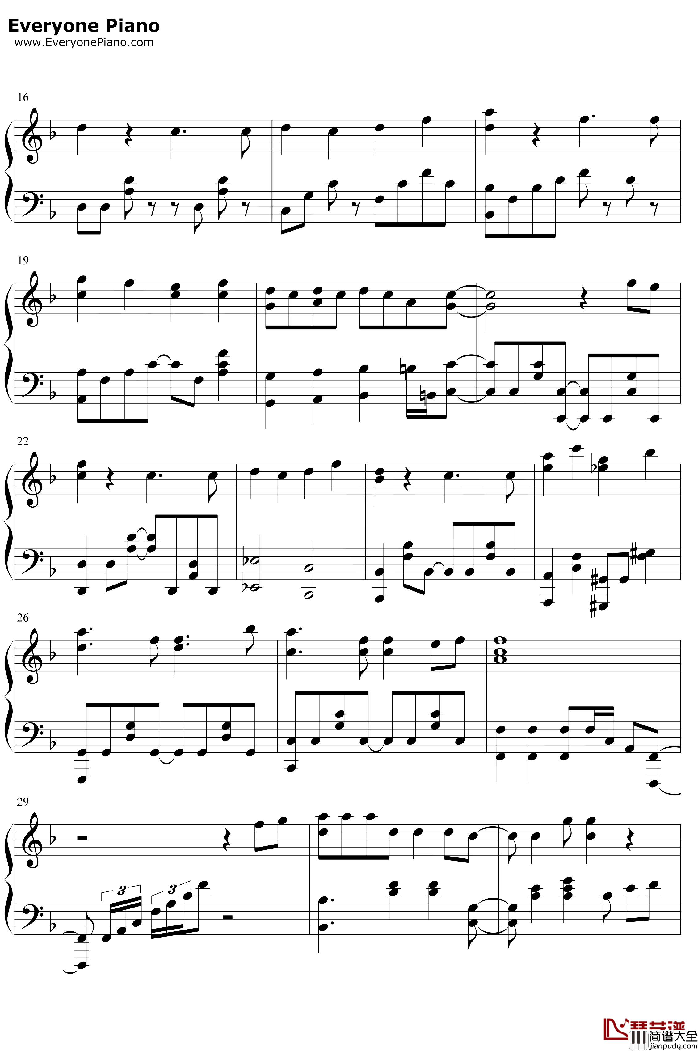 CannowCannow钢琴谱_Study_我们无法一起学习第二季OP