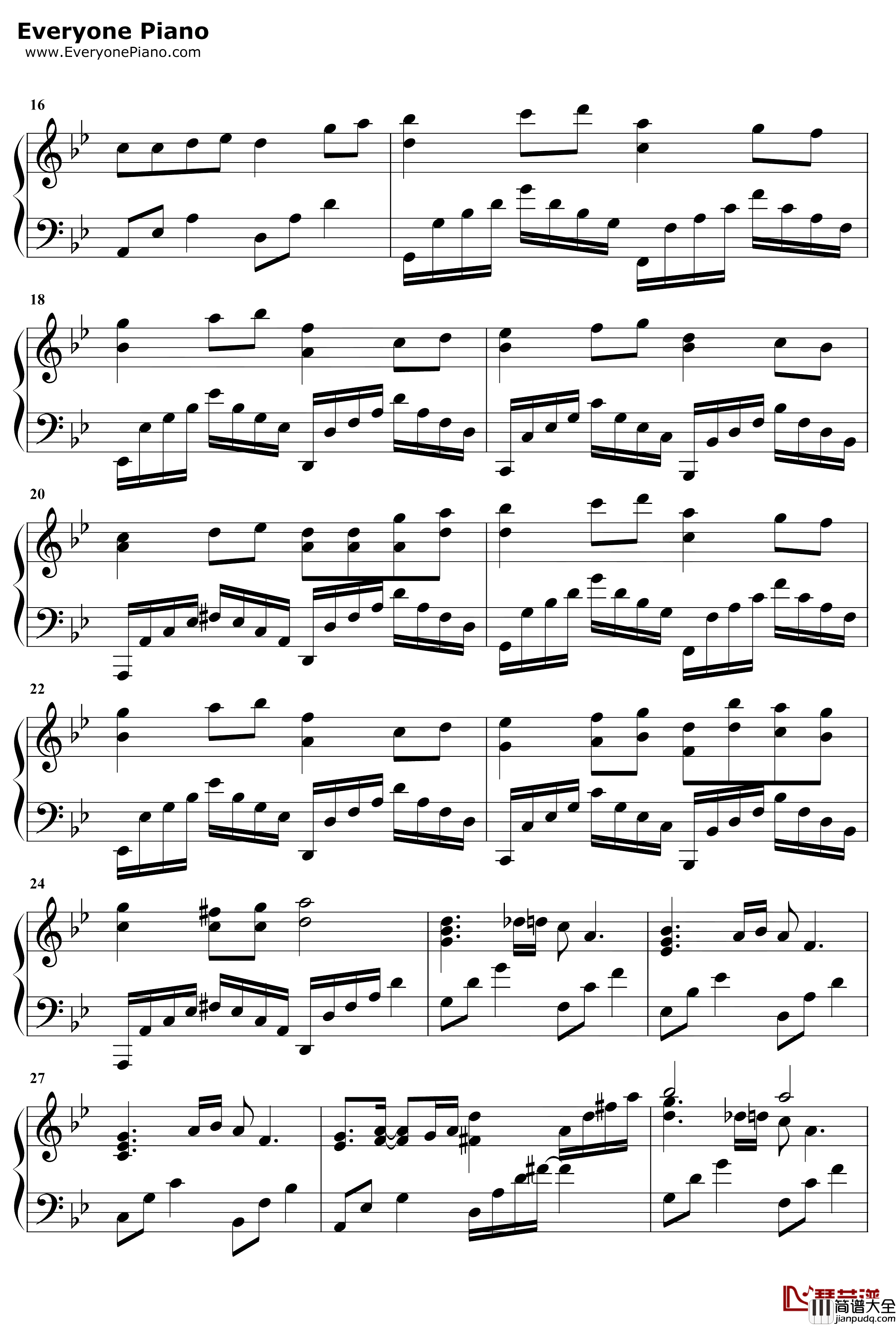 空虚沸腾钢琴谱_本兮