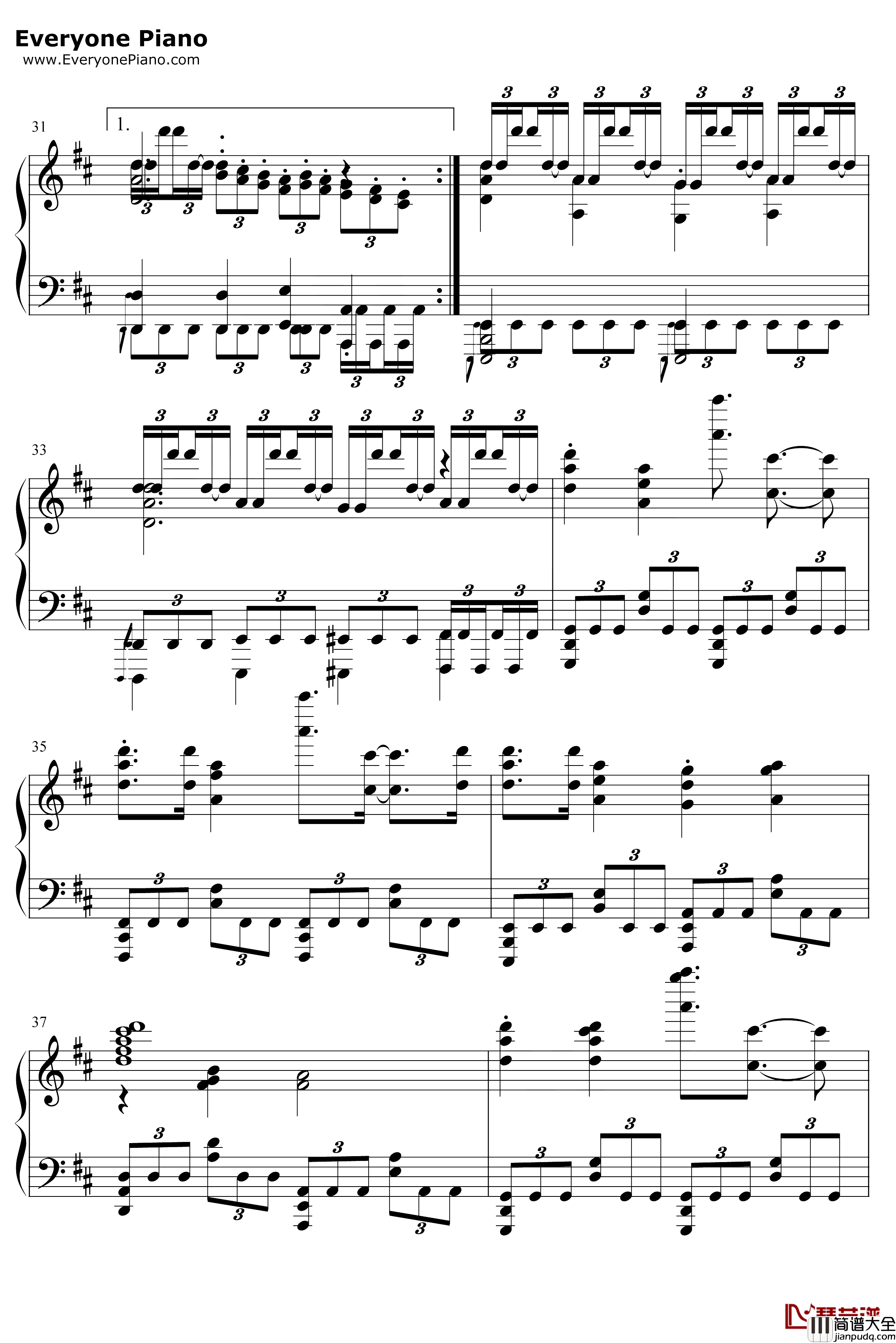 爆笑ぼっち塾校歌钢琴谱_森下千咲田中美海鬼头明里黑濑优子_一个人的○○小日子ED