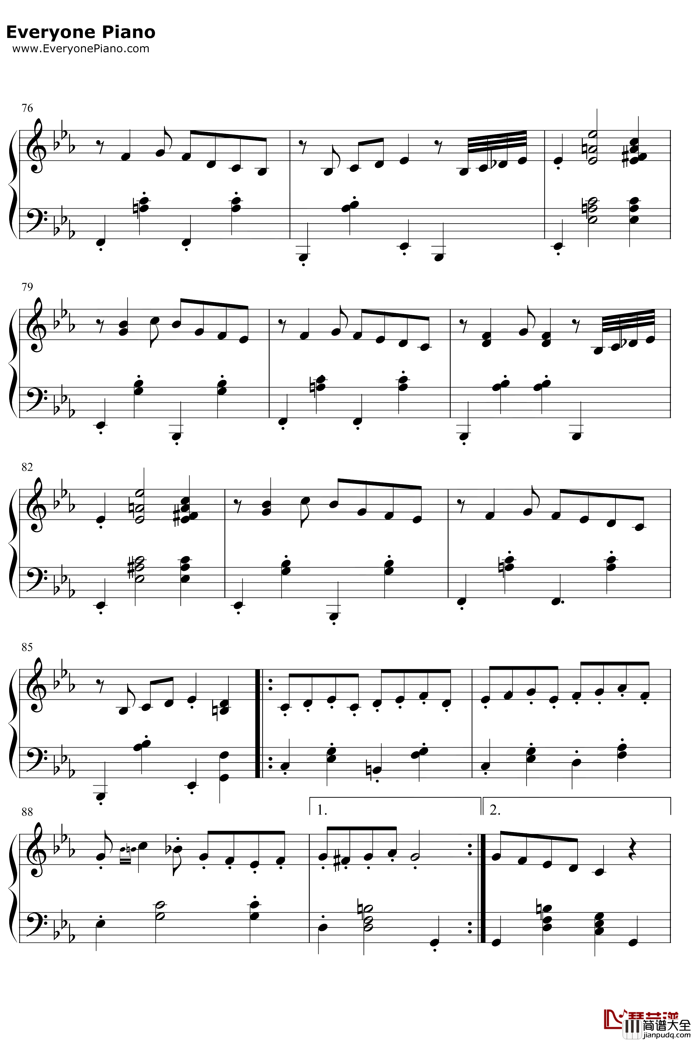 Temptation_Rag钢琴谱_HildurGuðnadóttir_小丑OST