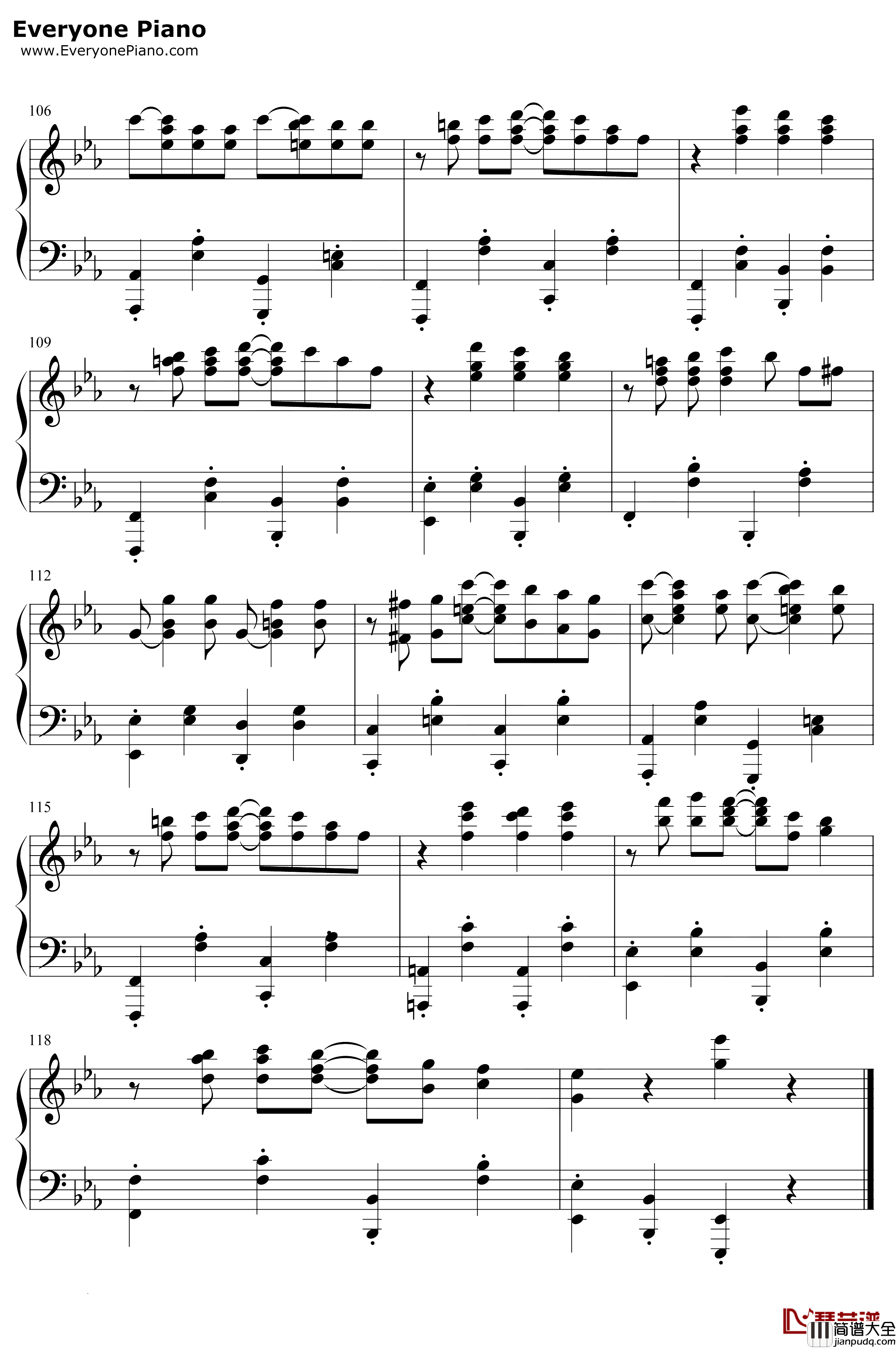 Temptation_Rag钢琴谱_HildurGuðnadóttir_小丑OST