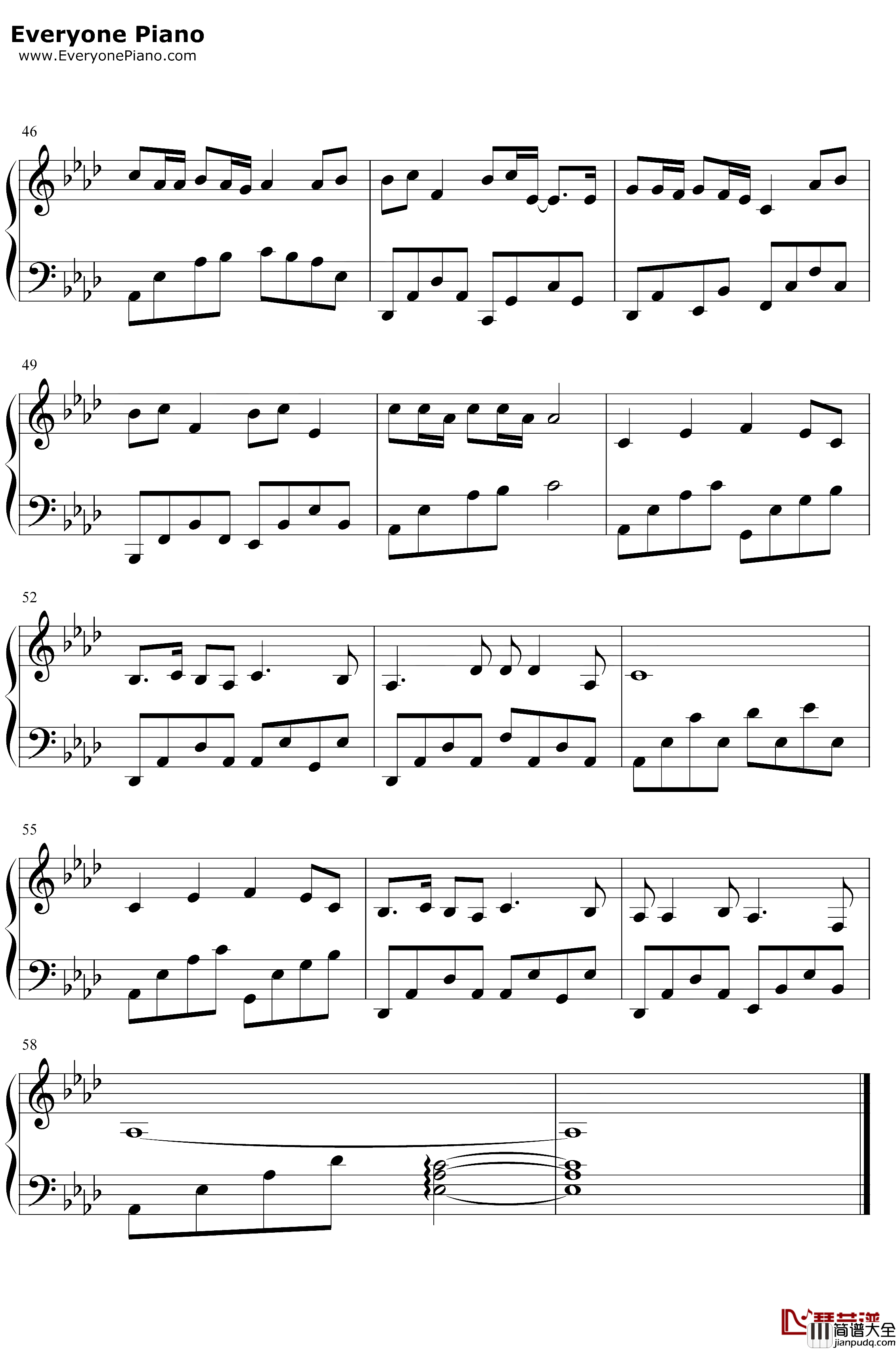 不再流浪钢琴谱_周深_罗小黑战记推广曲