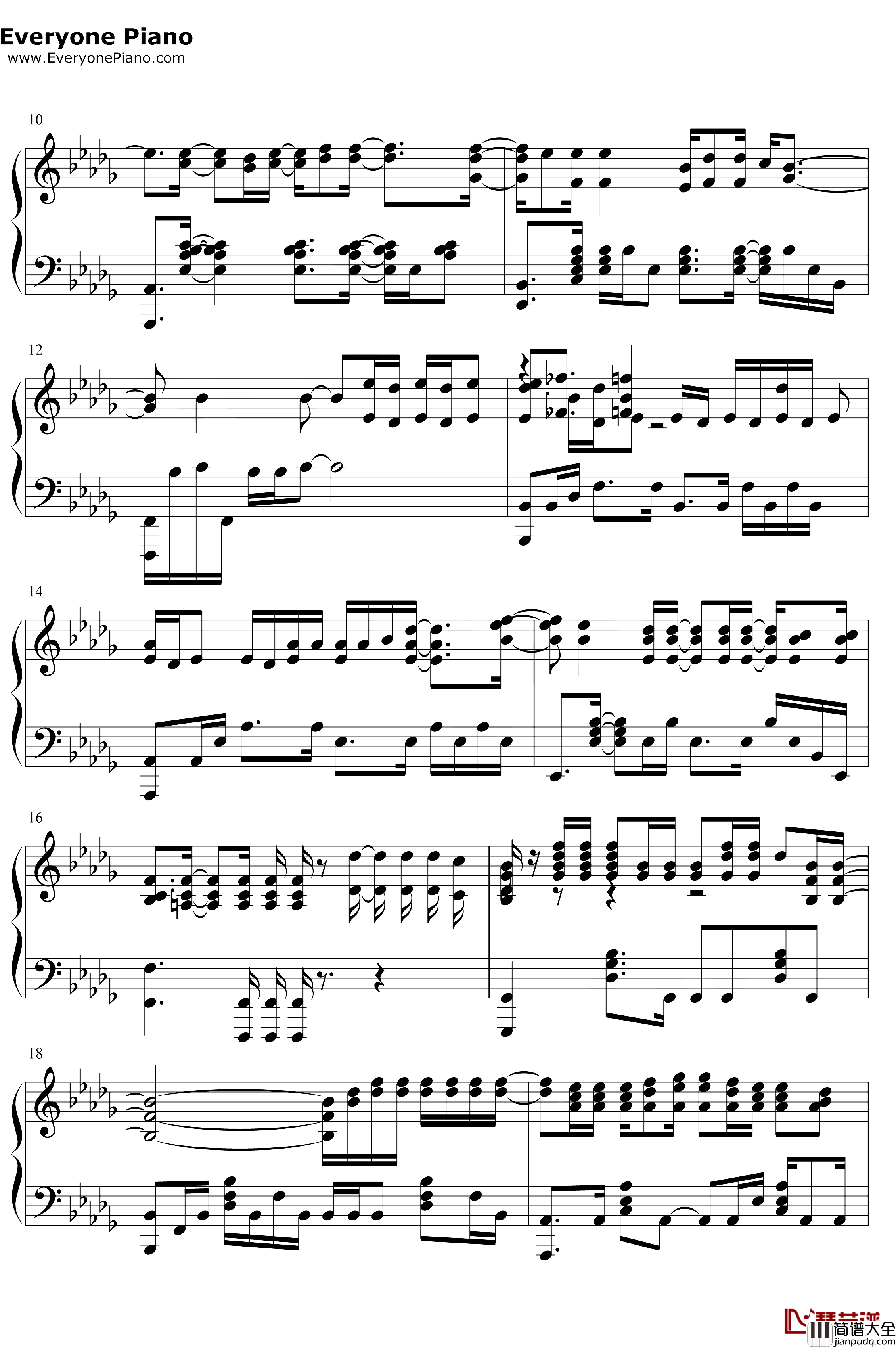 Phoenix钢琴谱_CailinRusso_Chrissy_Costanza_涅槃_LOL英雄联盟S9全球总决赛主题曲