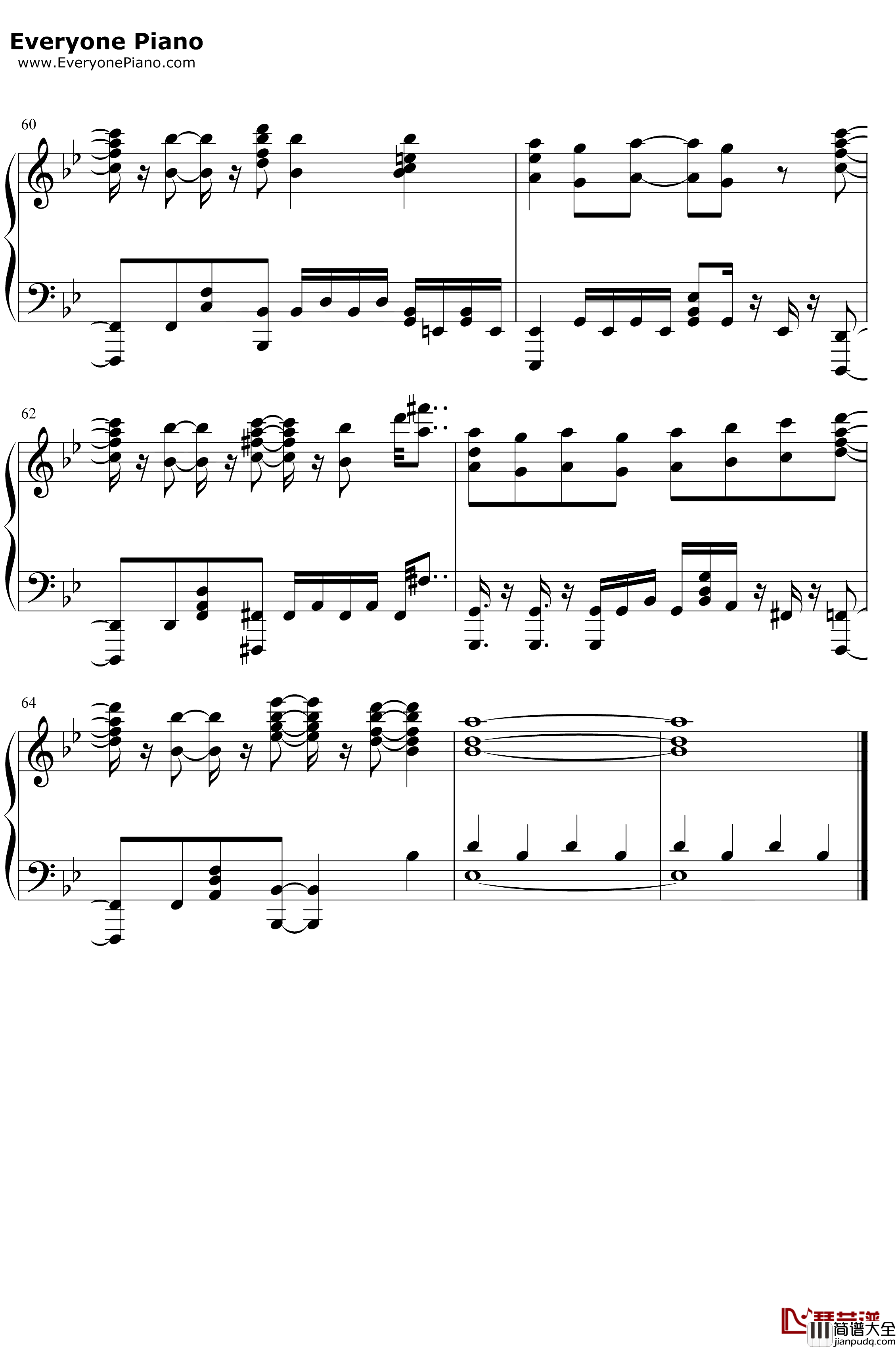 Share_the_light钢琴谱_RunGirlsRun！_刺客守则OP