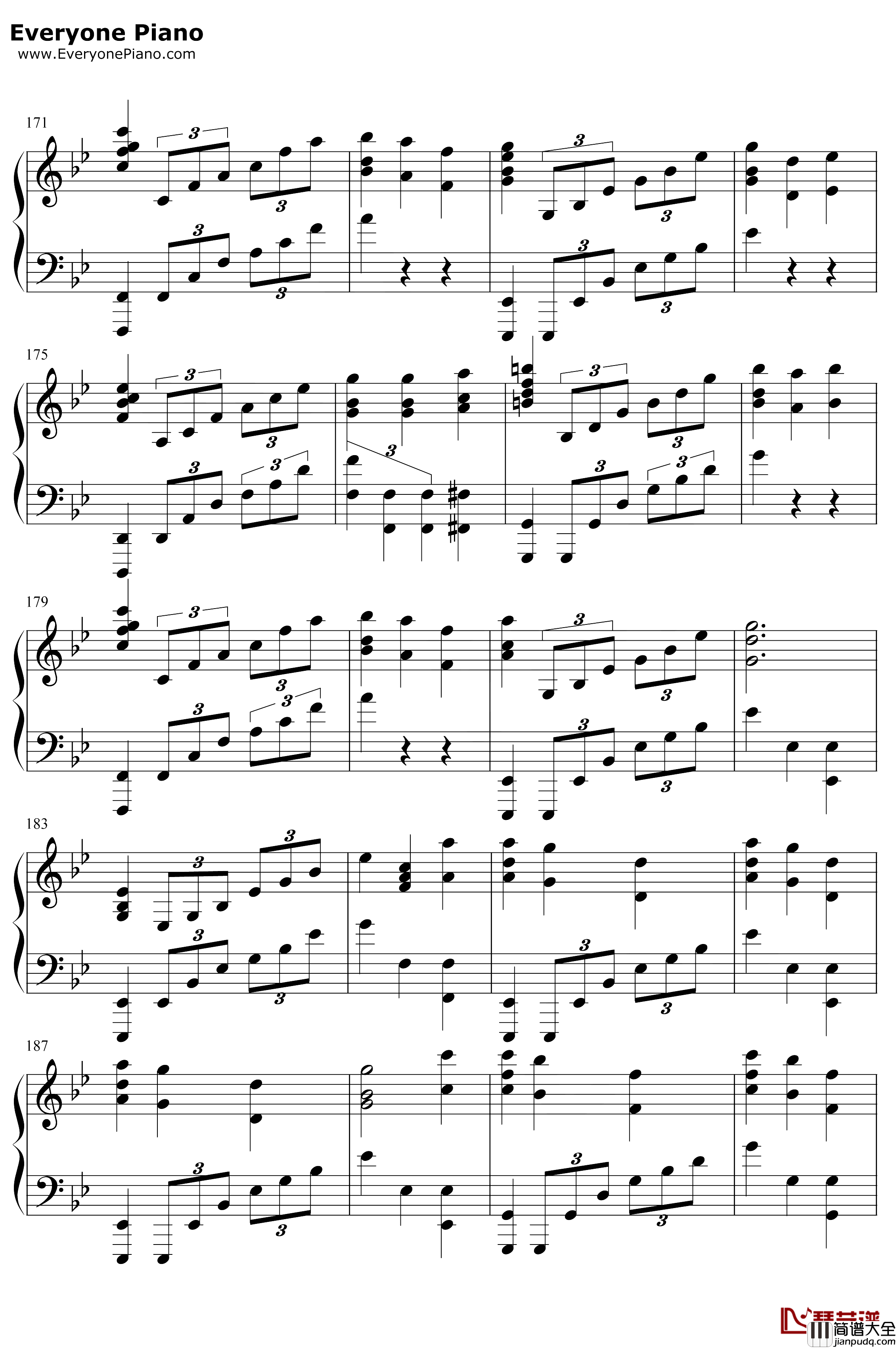 Unlasting钢琴谱_LiSA_刀剑神域AlicizationWarofUnderworldED