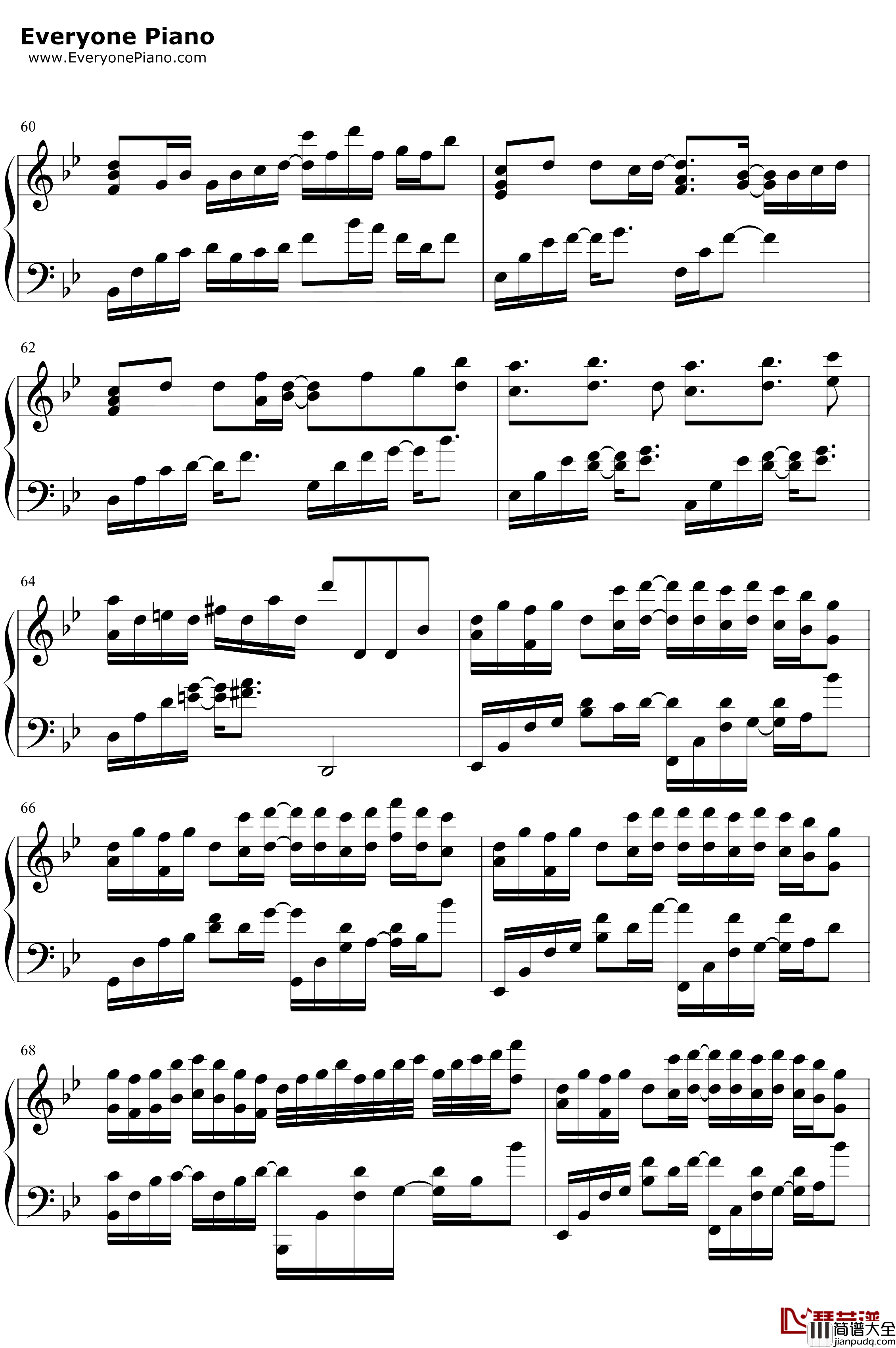 何以歌钢琴谱_Aki阿杰_完美版