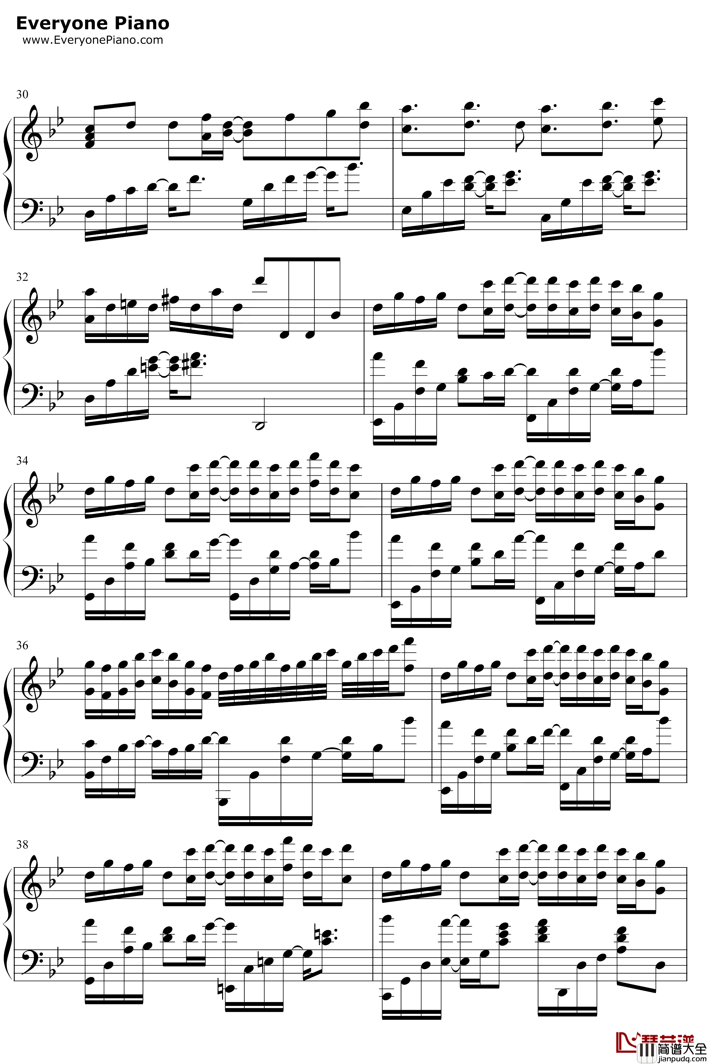 何以歌钢琴谱_Aki阿杰_完美版