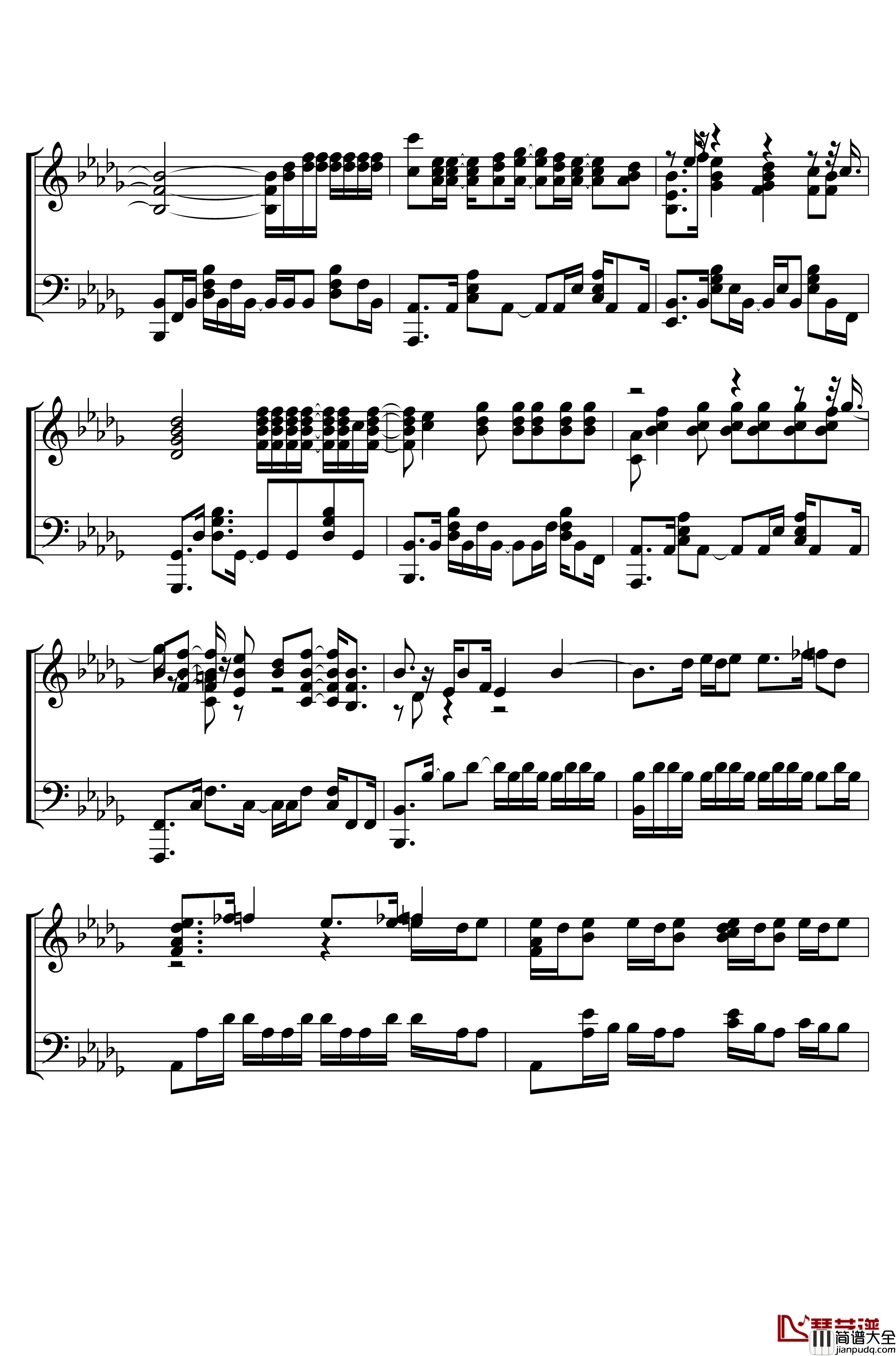 Phoenix_涅槃_钢琴谱___LOL英雄联盟S9全球总决赛主题曲_RiotGames