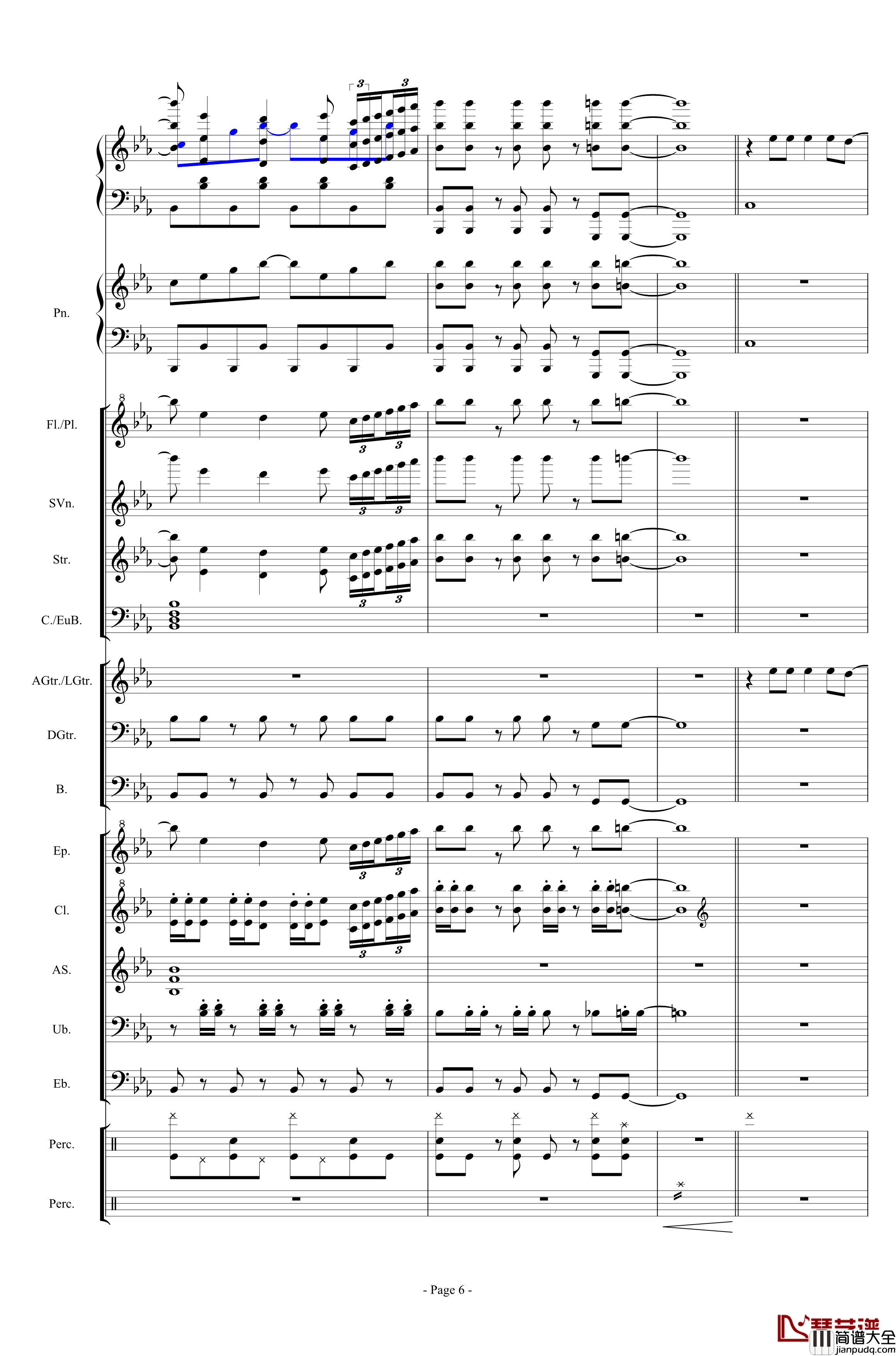 幻想世界之音0钢琴谱_lujianxiang555