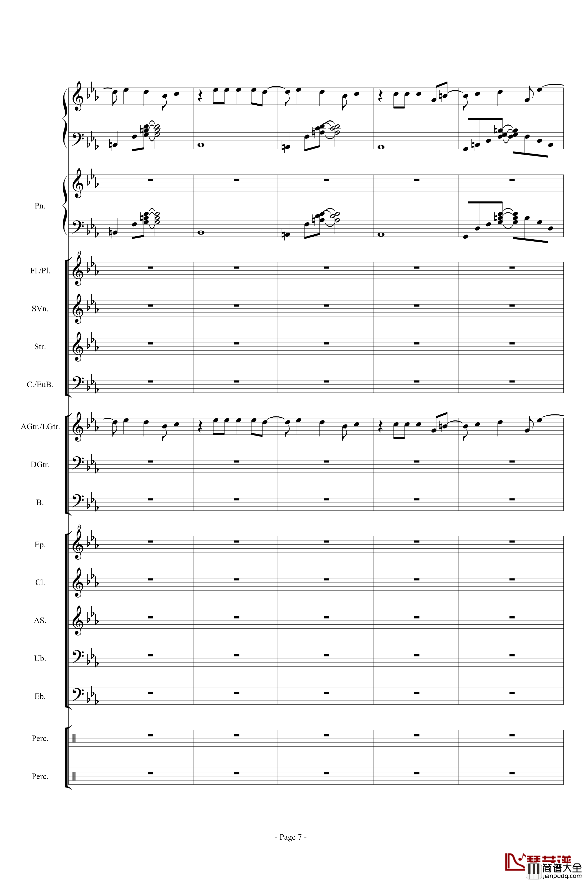 幻想世界之音0钢琴谱_lujianxiang555