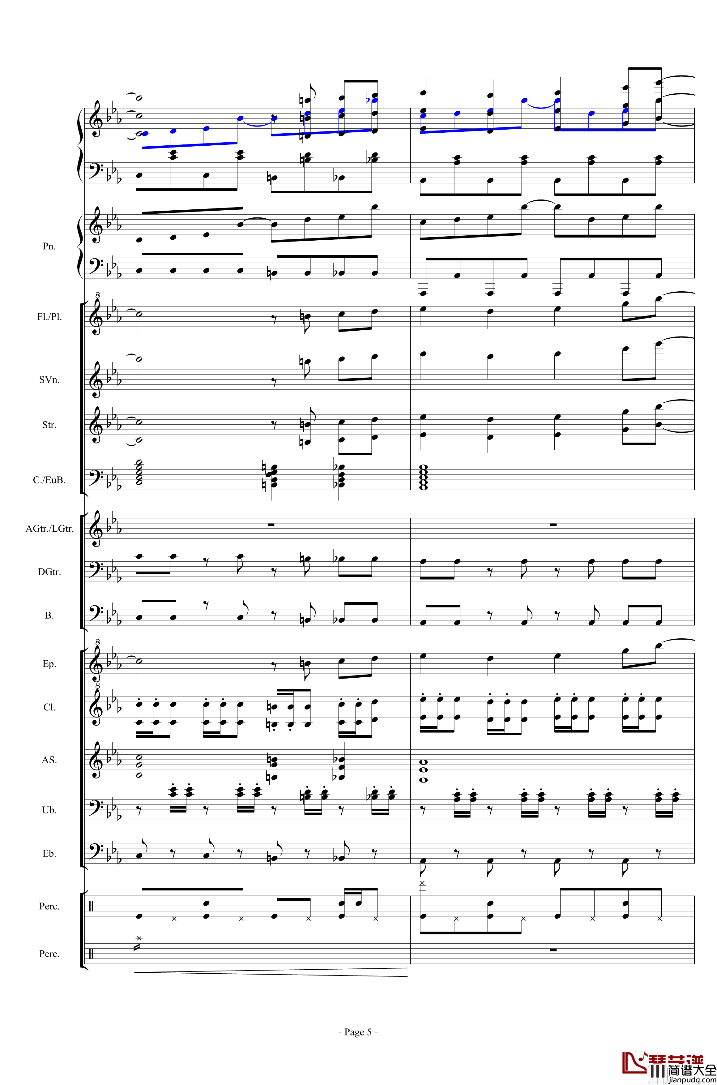 幻想世界之音0钢琴谱_lujianxiang555