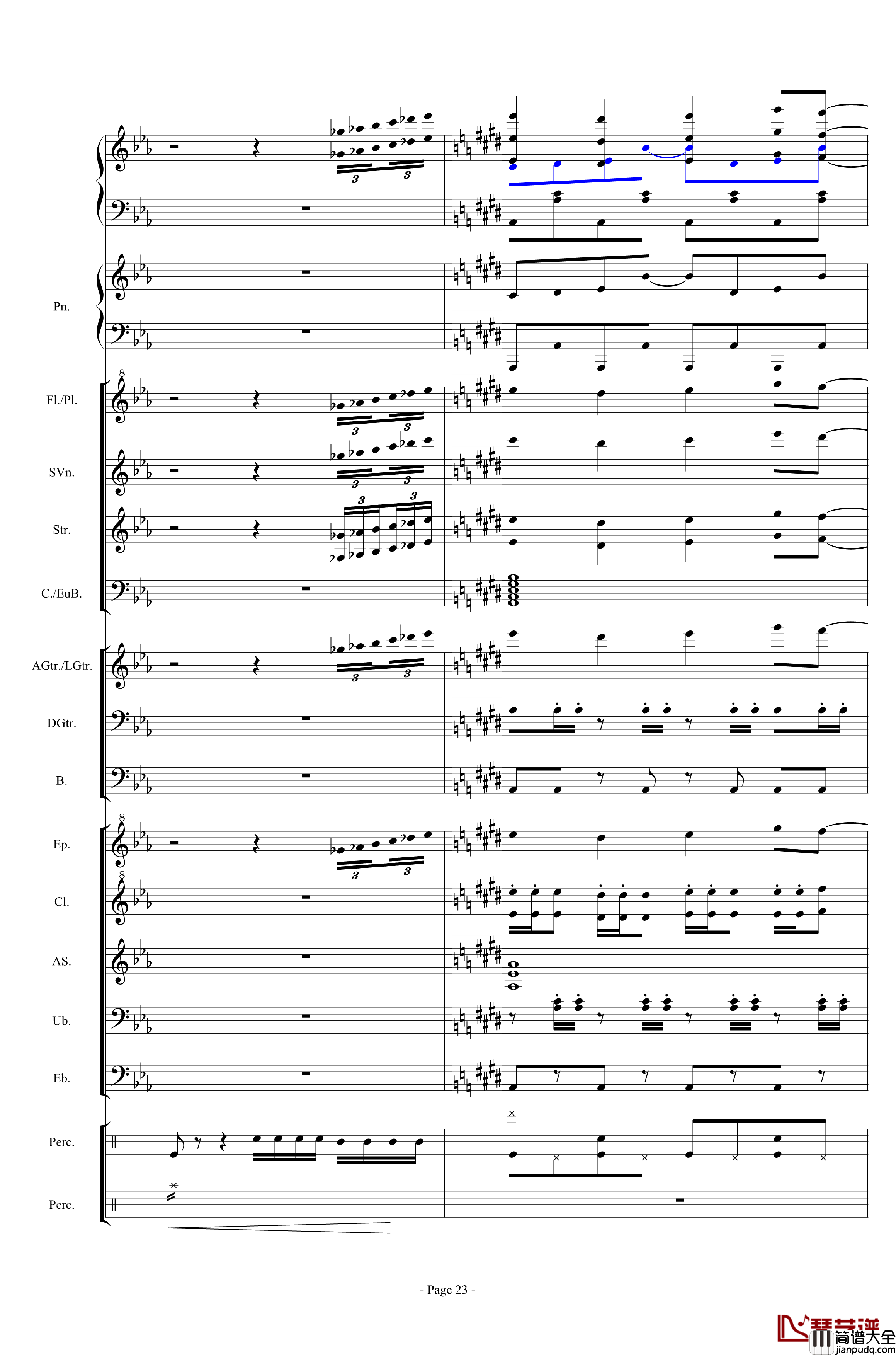 幻想世界之音0钢琴谱_lujianxiang555