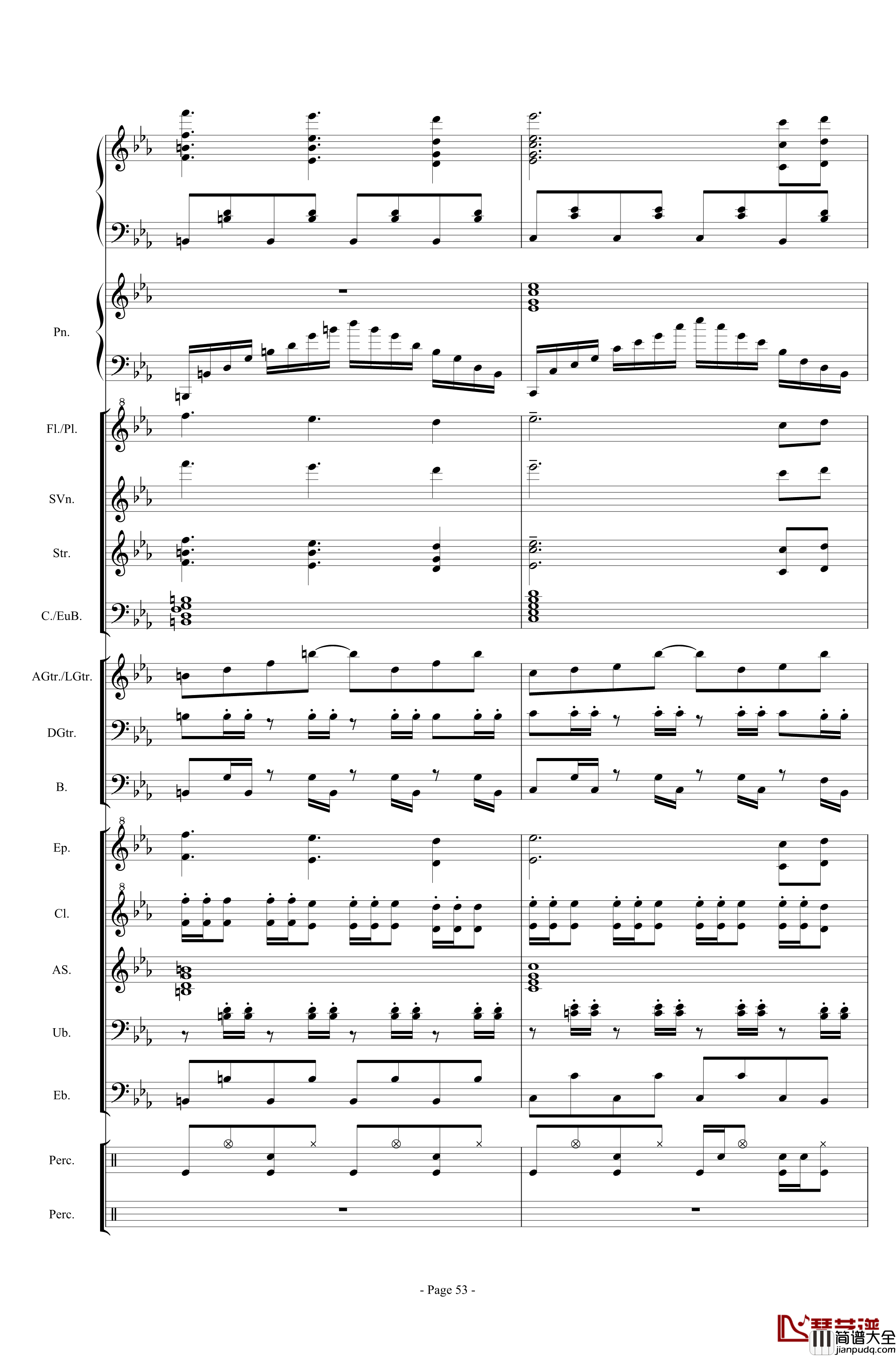 幻想世界之音0钢琴谱_lujianxiang555