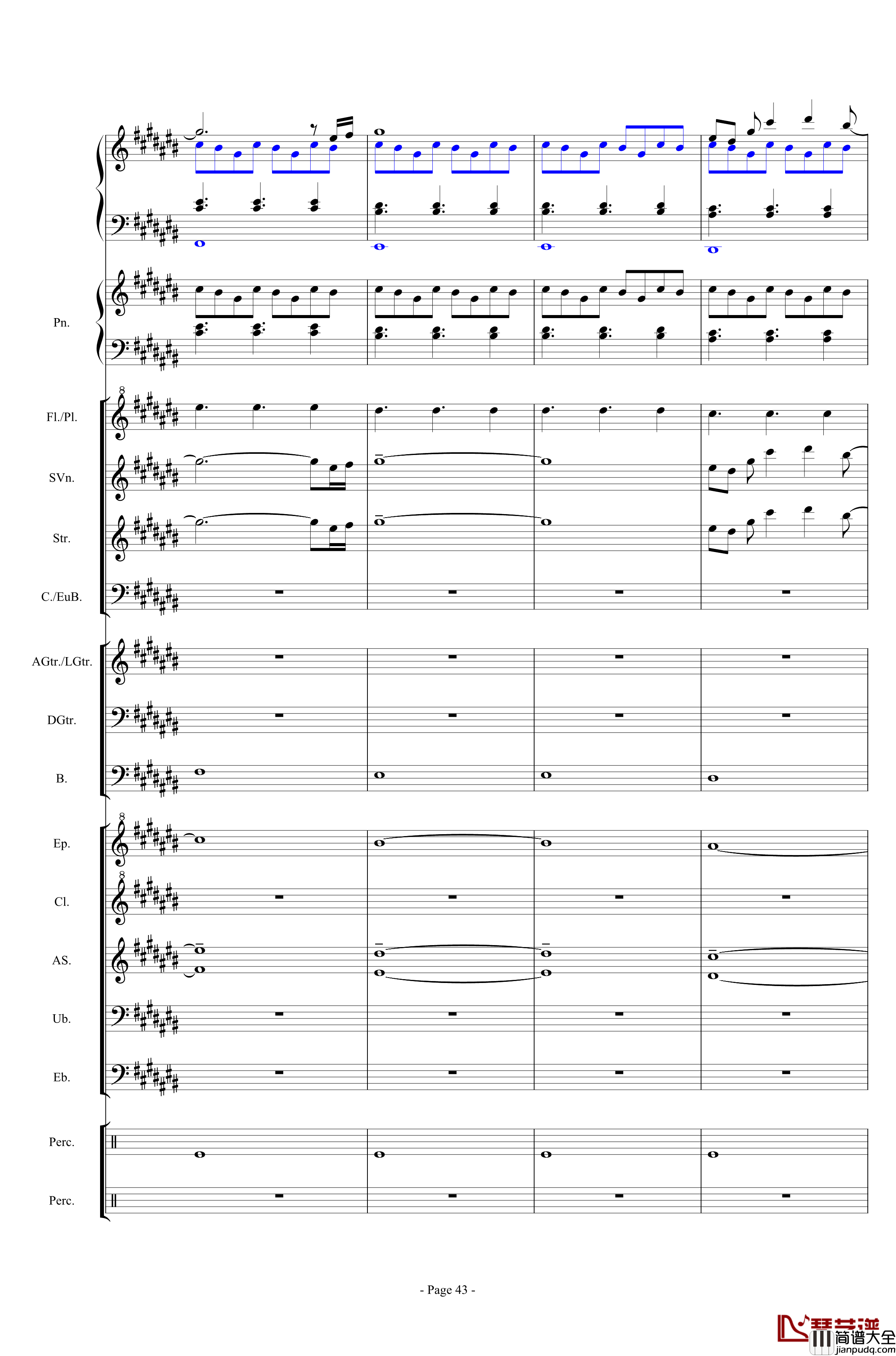 幻想世界之音0钢琴谱_lujianxiang555