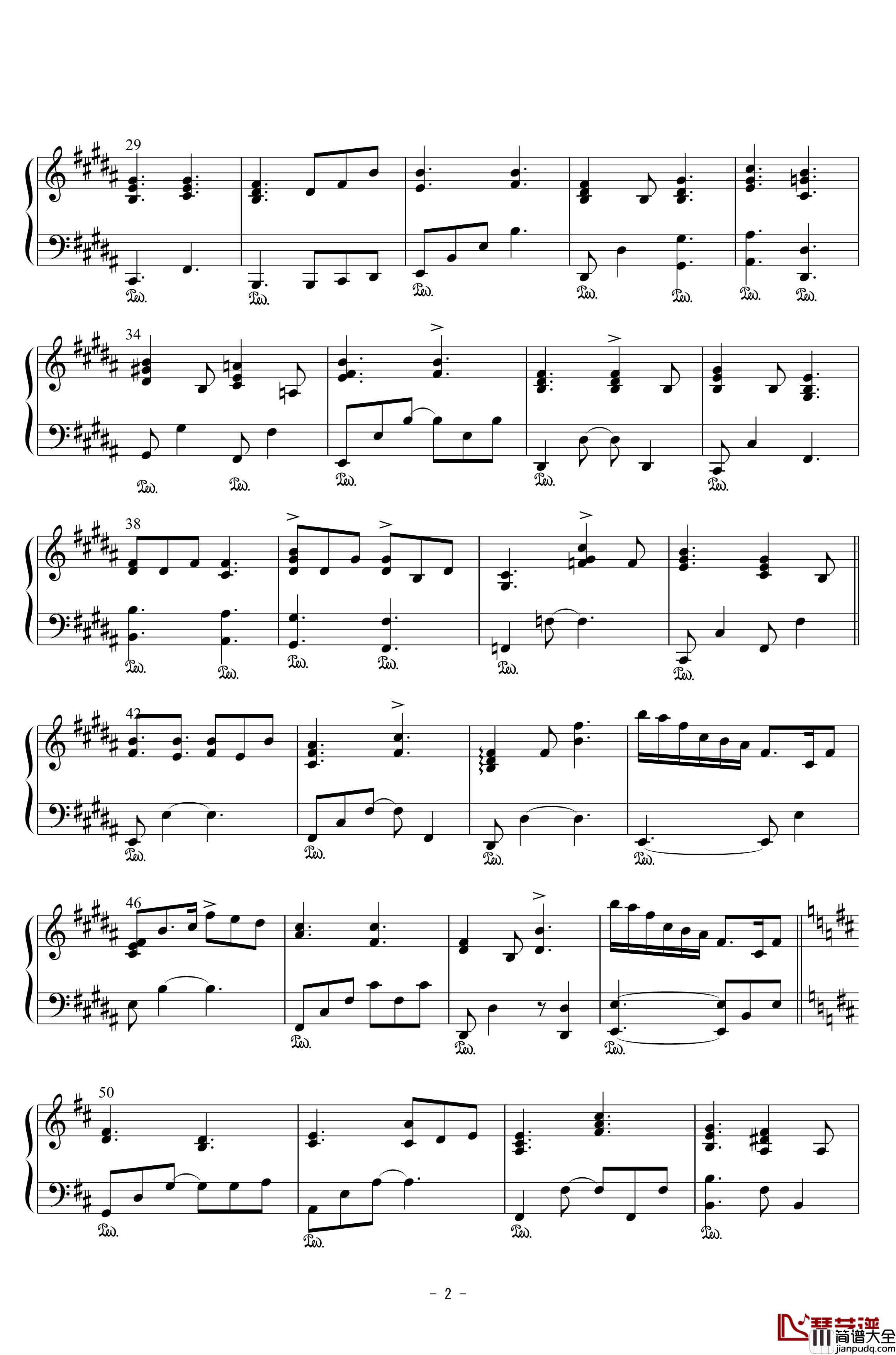 桜色卒業钢琴谱_樱色毕业_只有神知道的世界