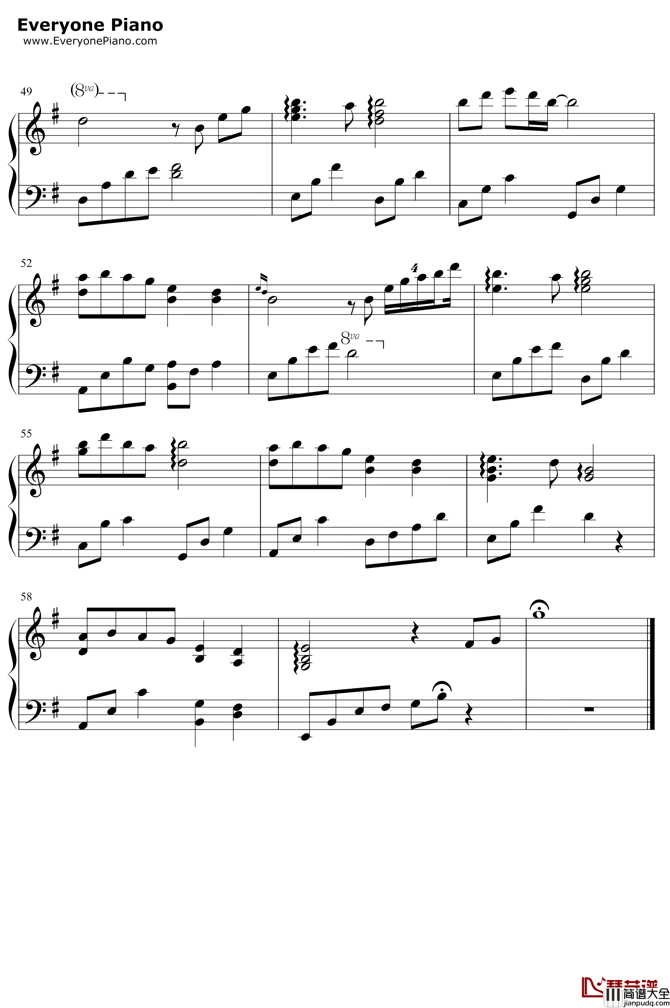 离川钢琴谱_MT1990_澄净音律丝丝静谧