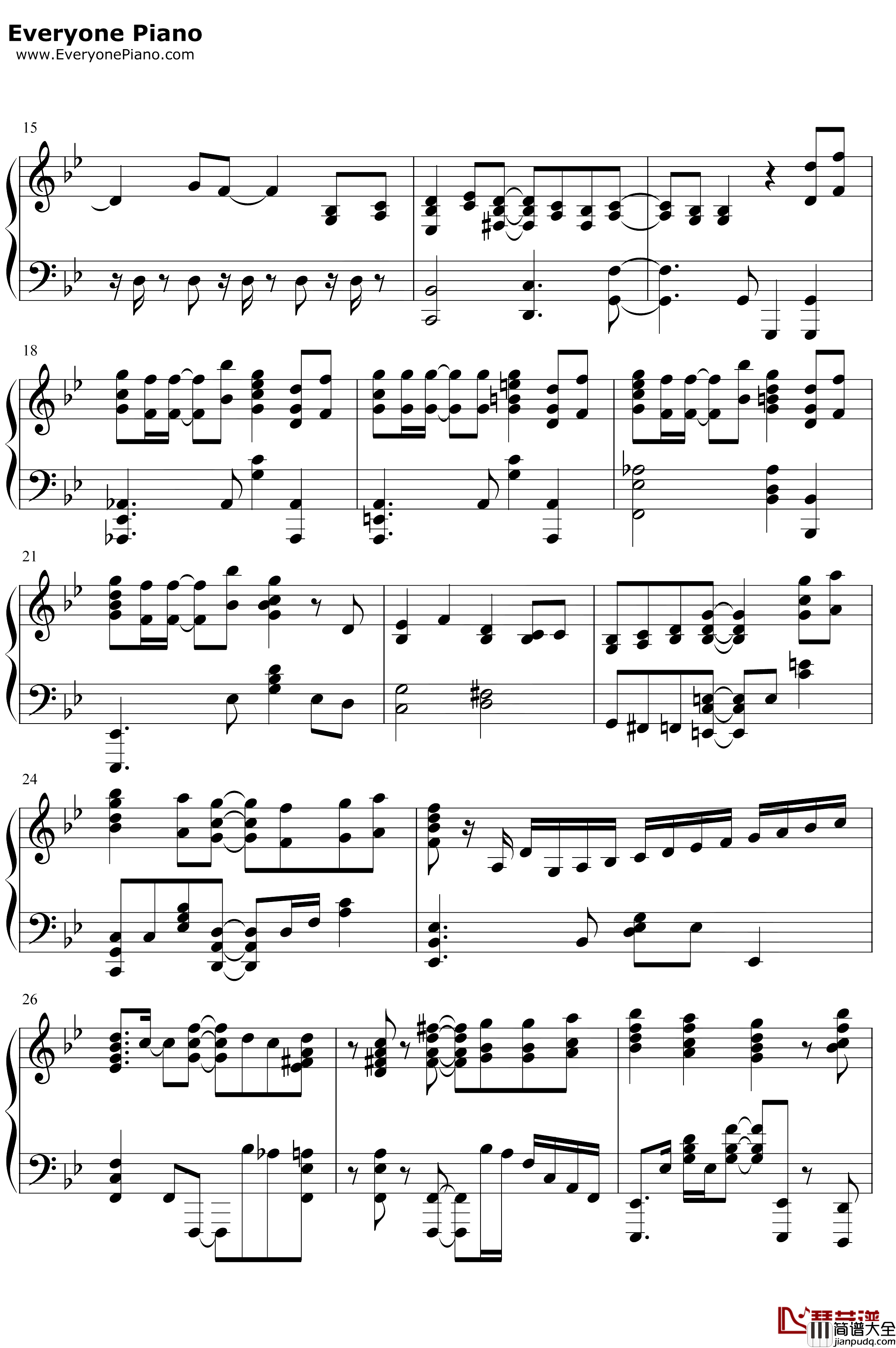 青春のリバーブ钢琴谱_赤崎千夏户松遥丰崎爱生_女高中生的虚度日常ED