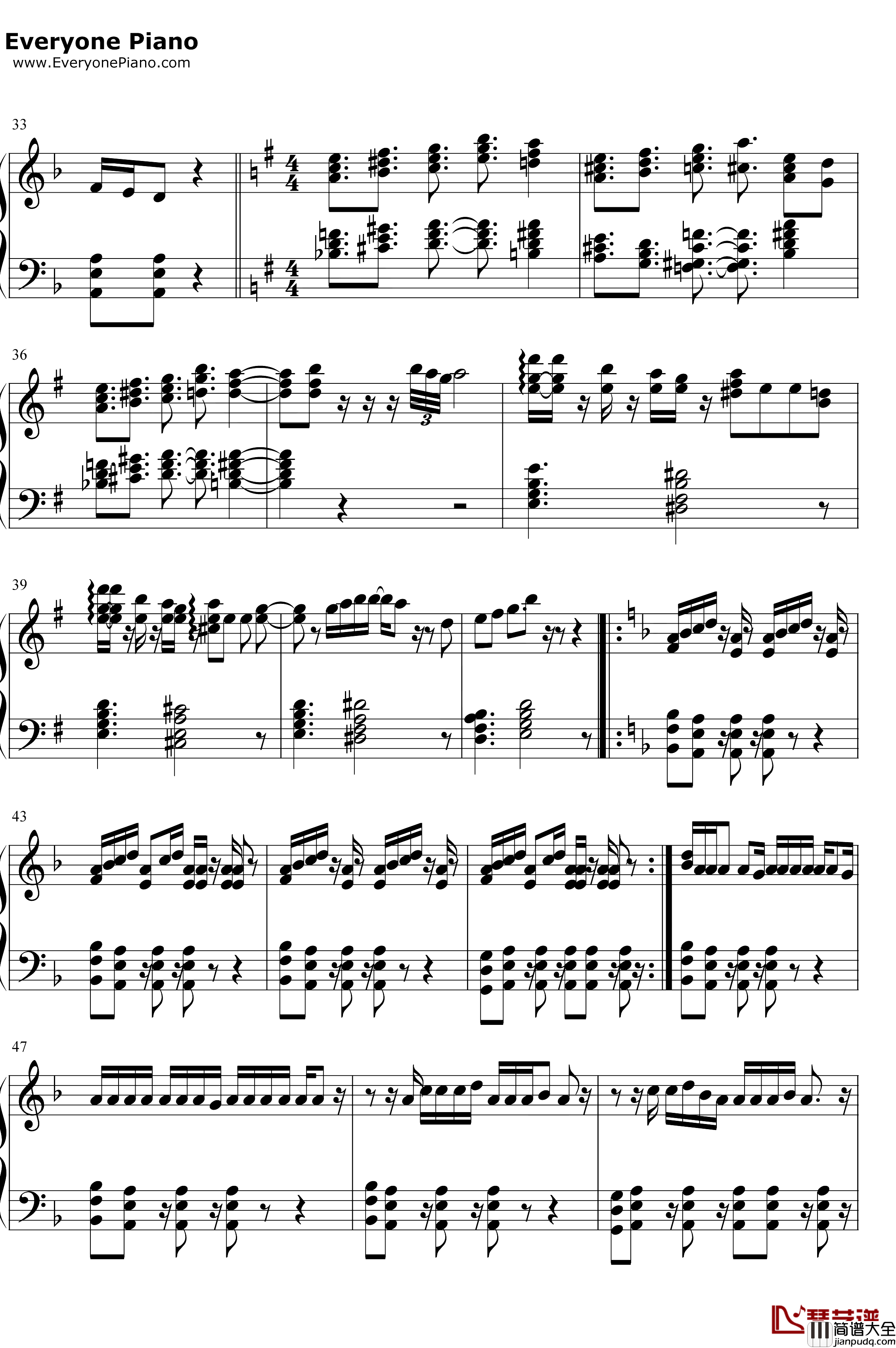 Chicken_Noodle_Soup钢琴谱_J_Hope_J_Hope