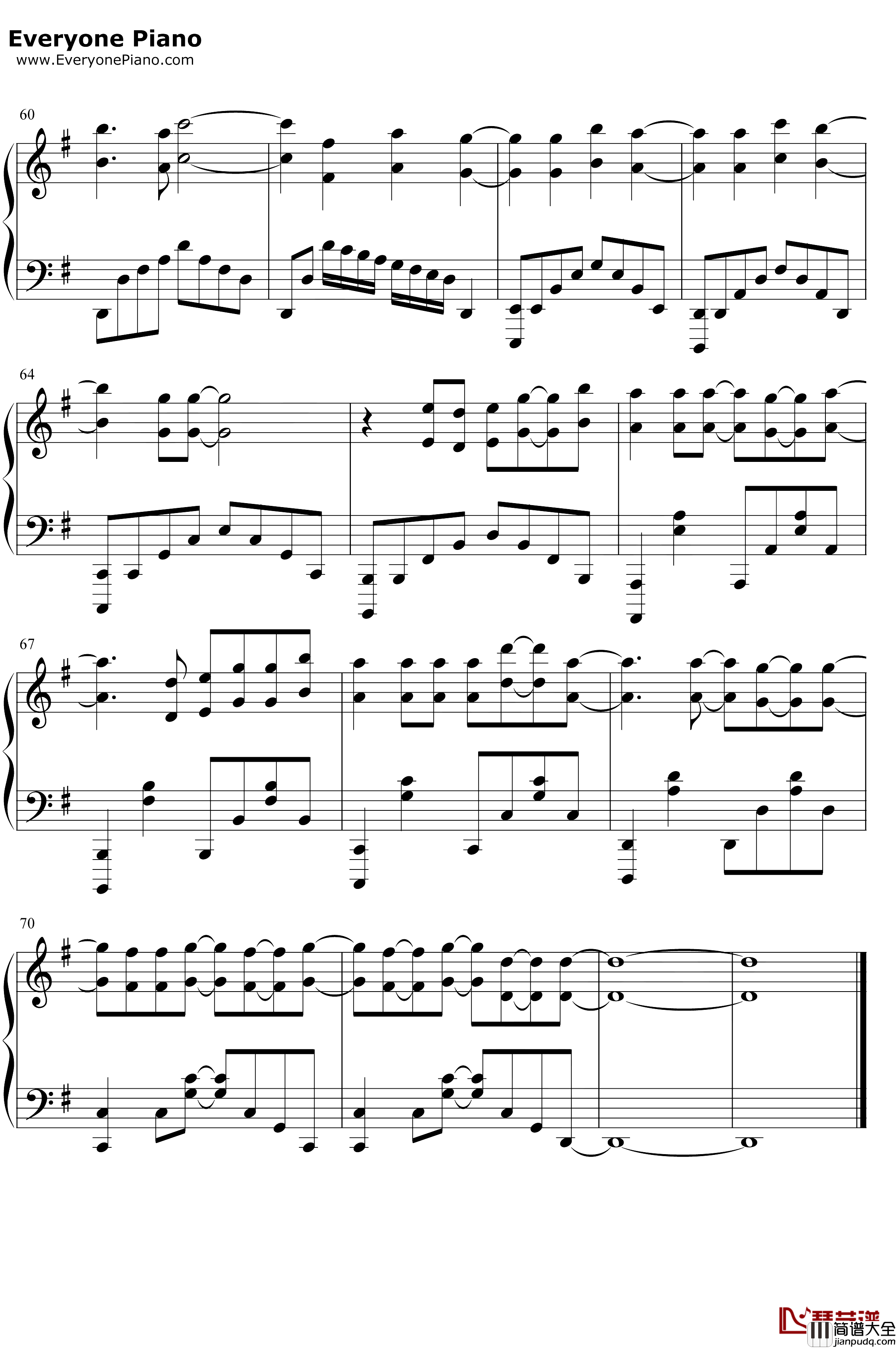 Resolution钢琴谱_戸松遥_刀剑神域Alicization_War_of_Underworld_OP