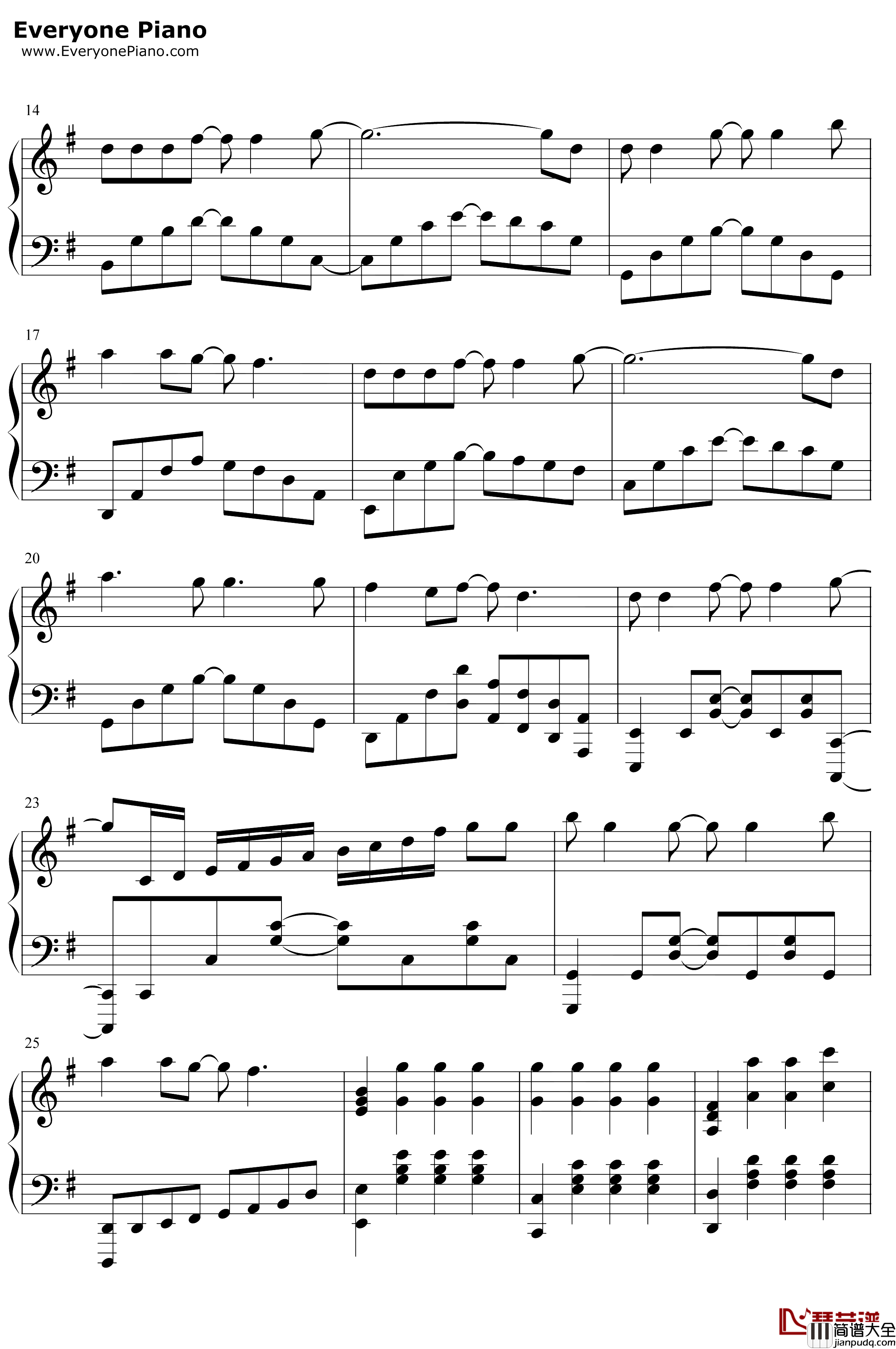 Resolution钢琴谱_戸松遥_刀剑神域Alicization_War_of_Underworld_OP