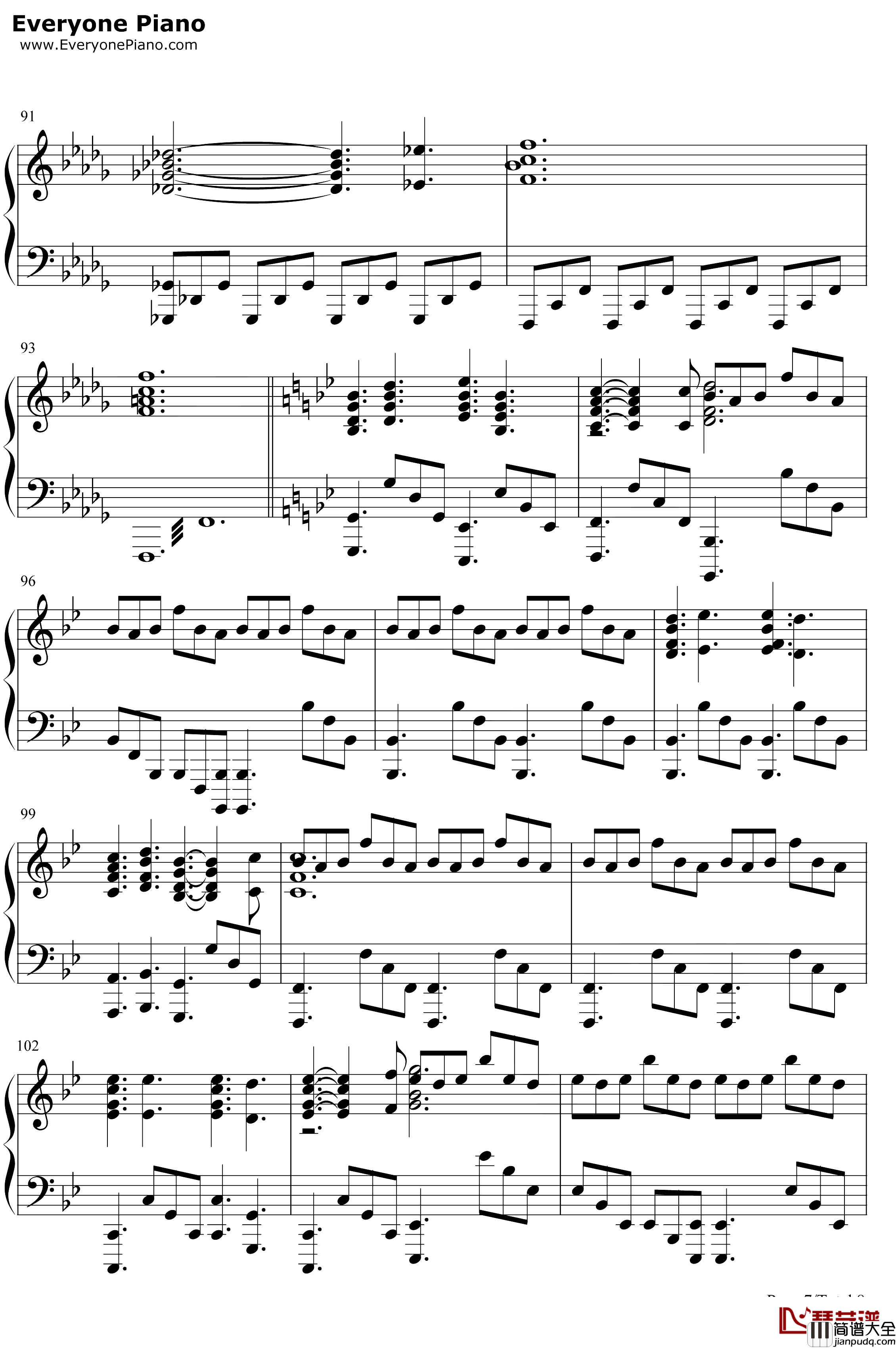 Sogno_di_Volare钢琴谱_ChristopherTin_文明6主题曲