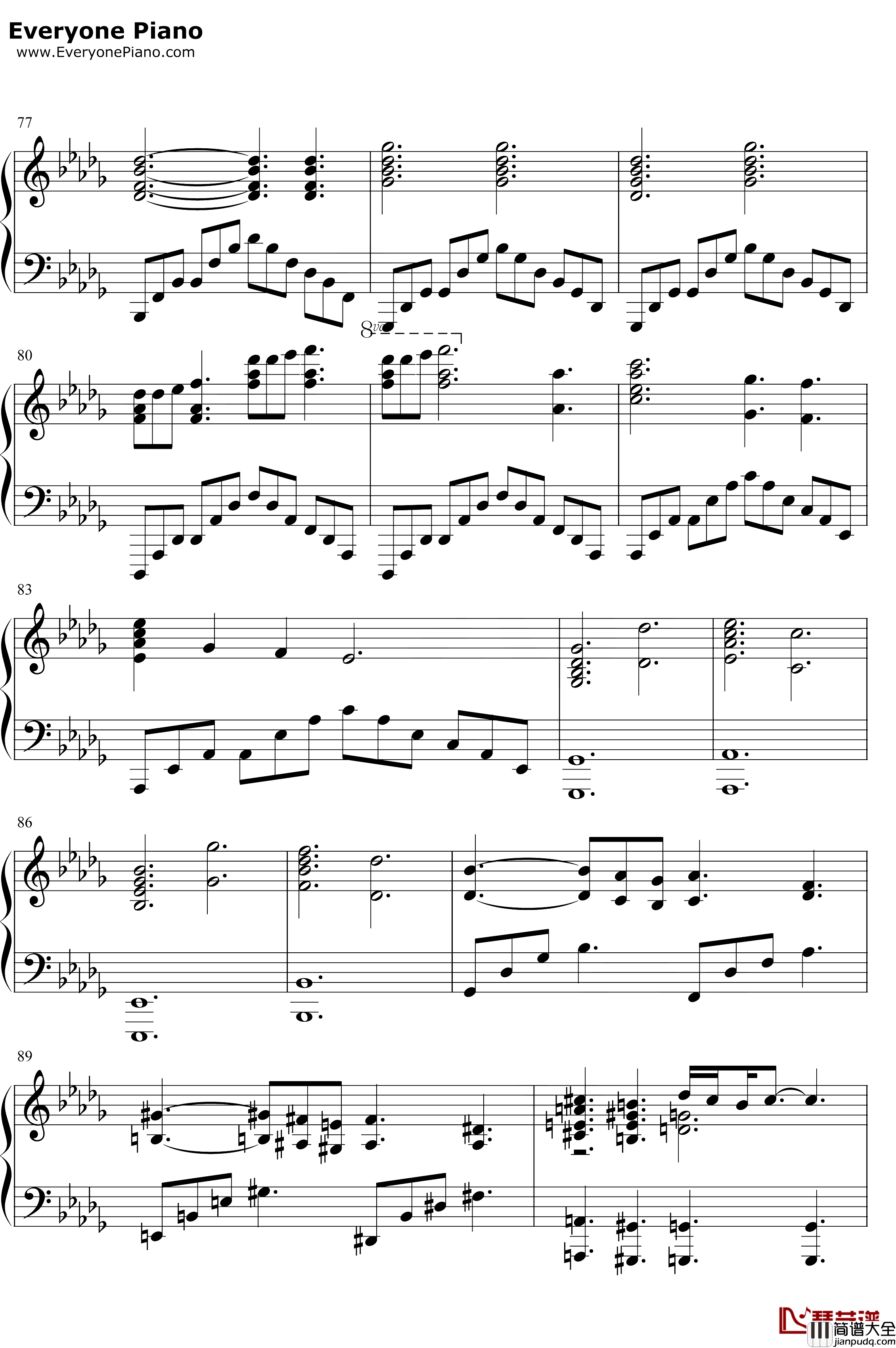 Sogno_di_Volare钢琴谱_ChristopherTin_文明6主题曲