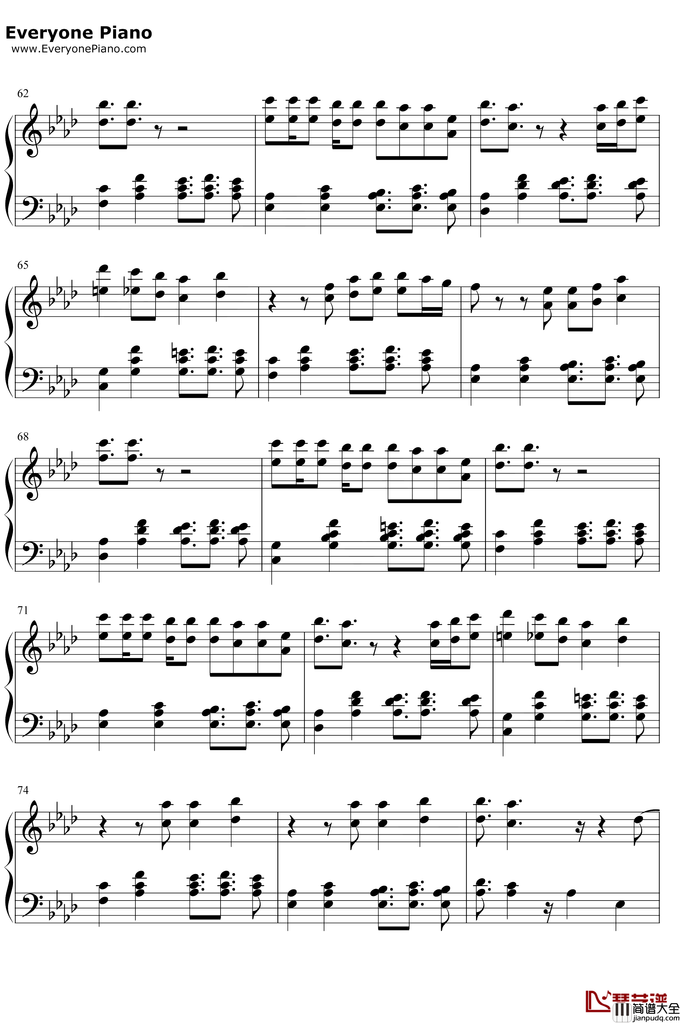 Feel_Special钢琴谱_TWICE_TWICE