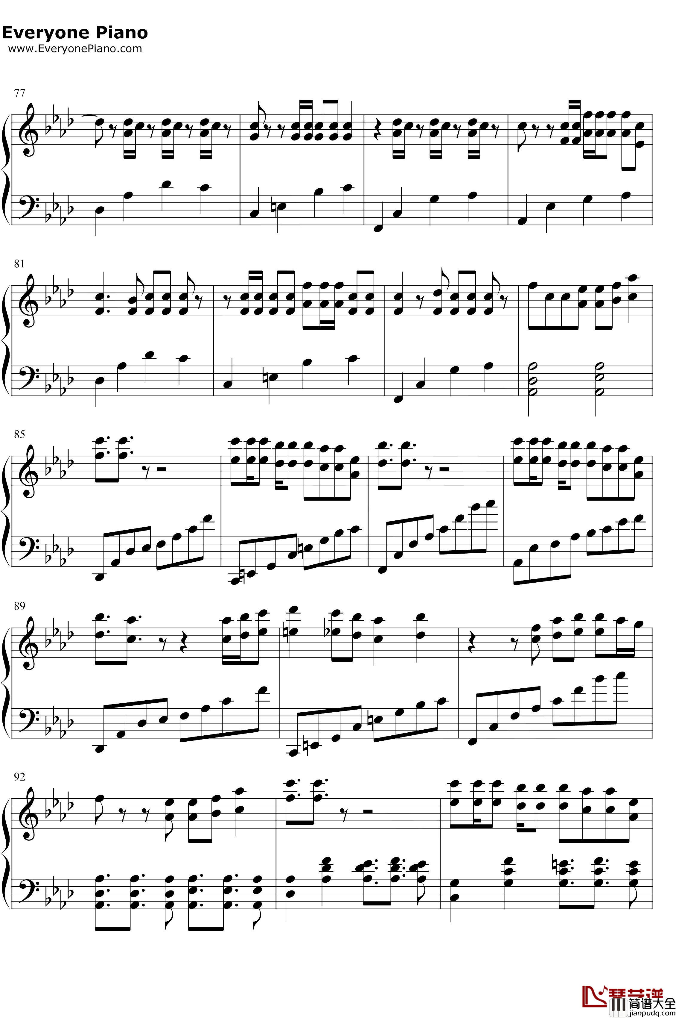 Feel_Special钢琴谱_TWICE_TWICE