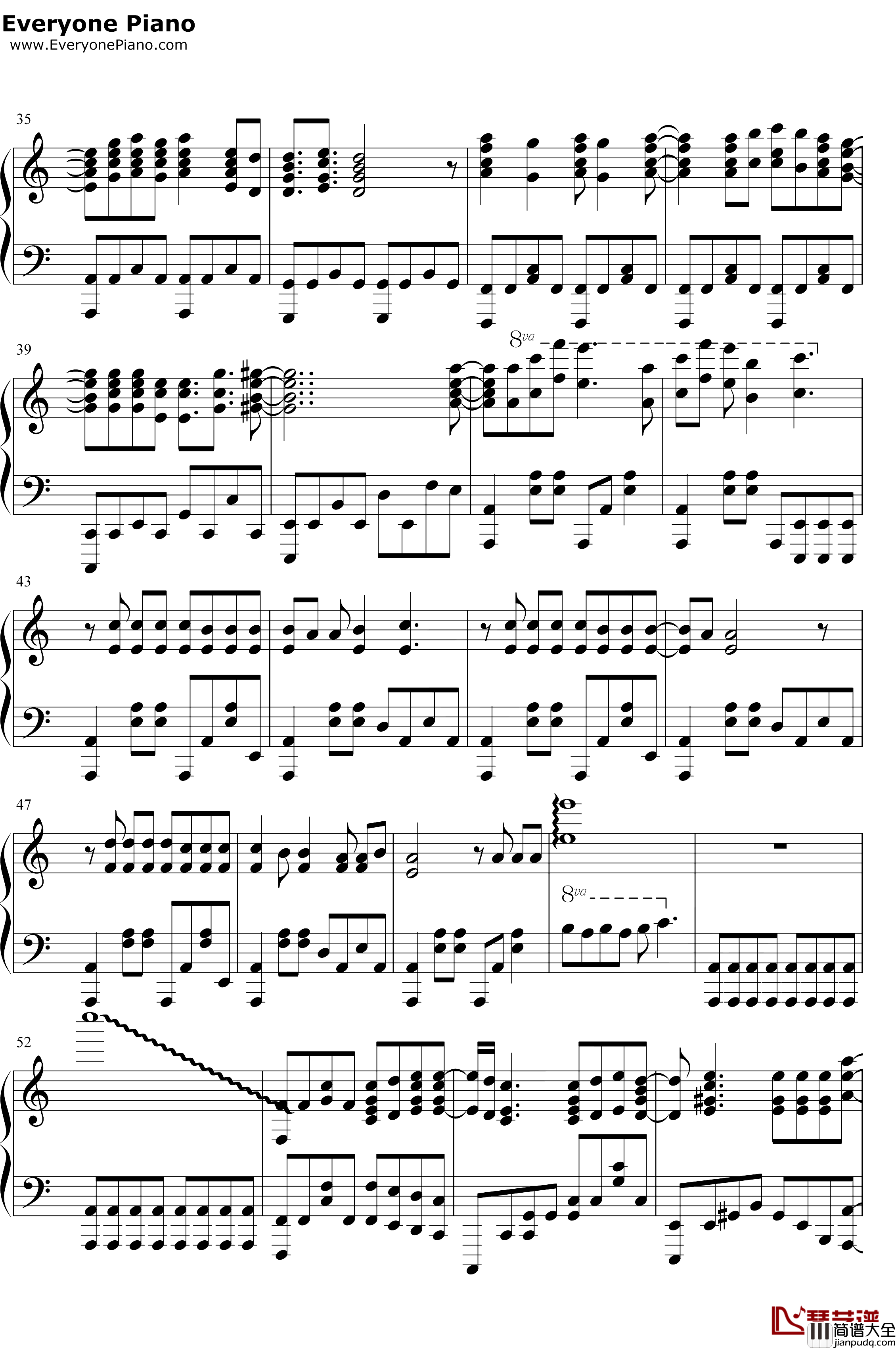 The_Ballad_of_Mona_Lisa钢琴谱_Panic!attheDisco_MonaLisa