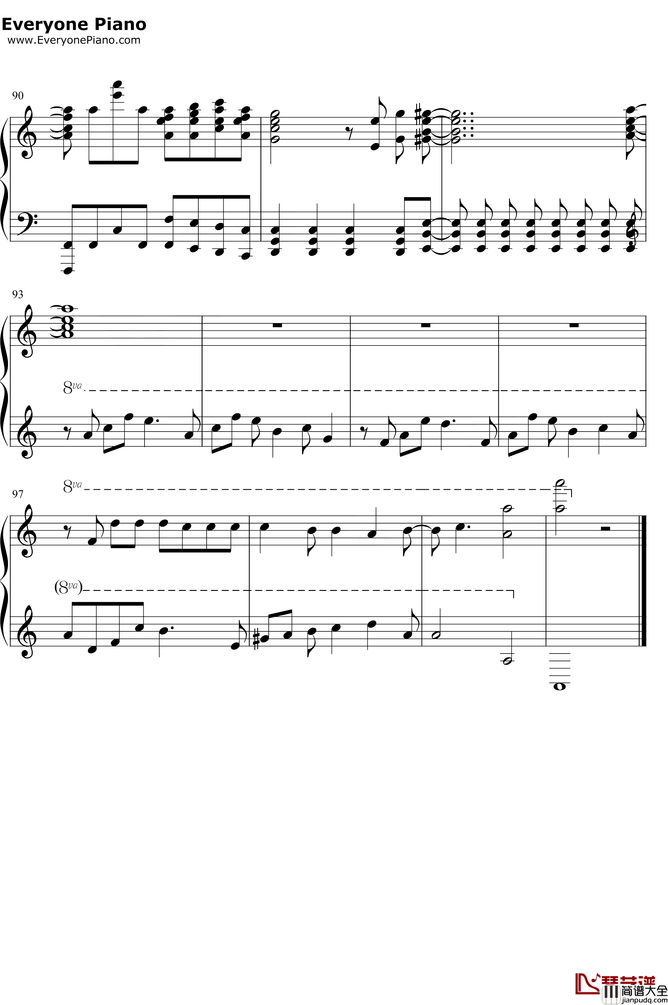 The_Ballad_of_Mona_Lisa钢琴谱_Panic!attheDisco_MonaLisa