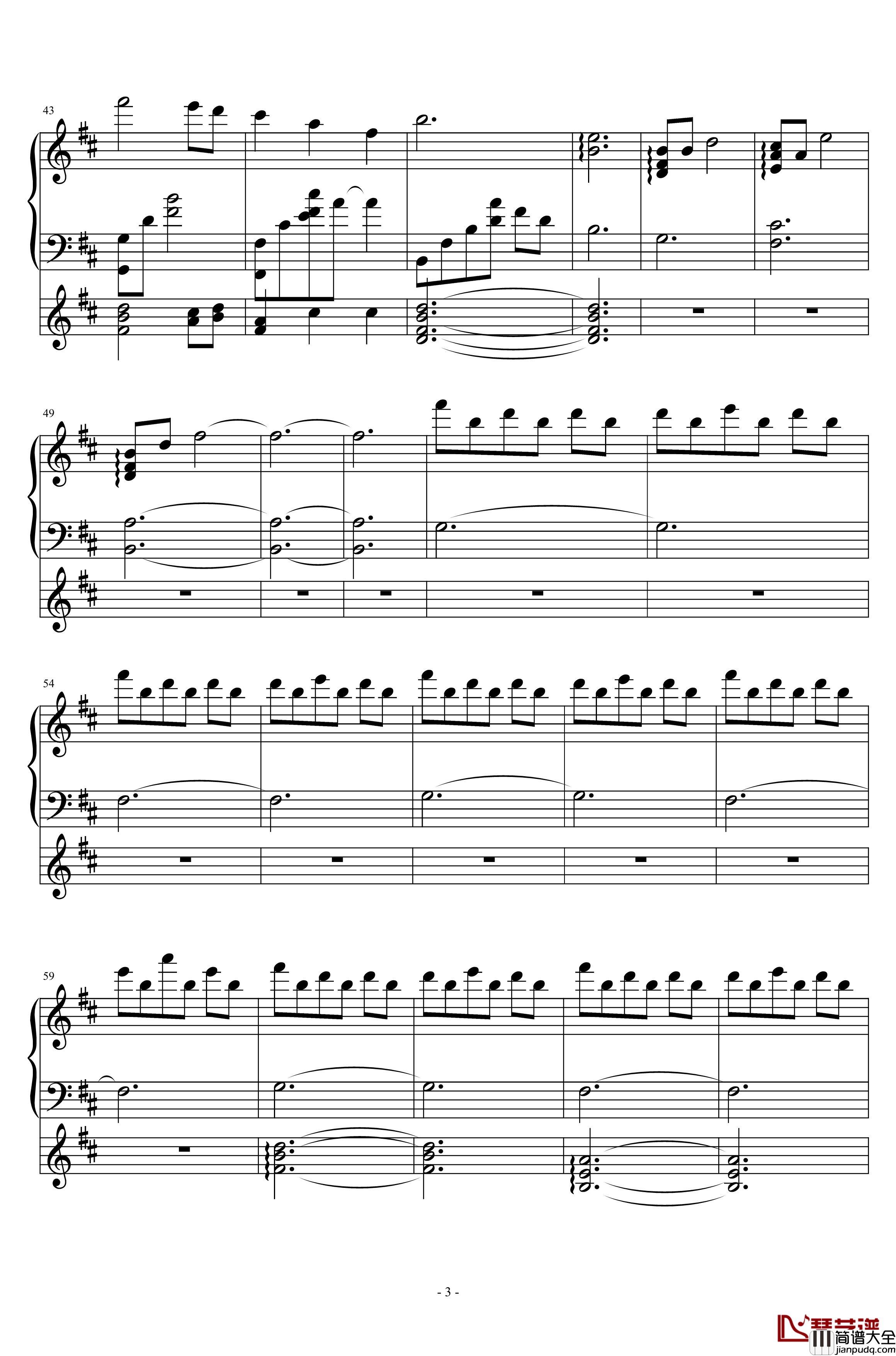 缘之空__遠い空へ钢琴谱_远空_缘之空