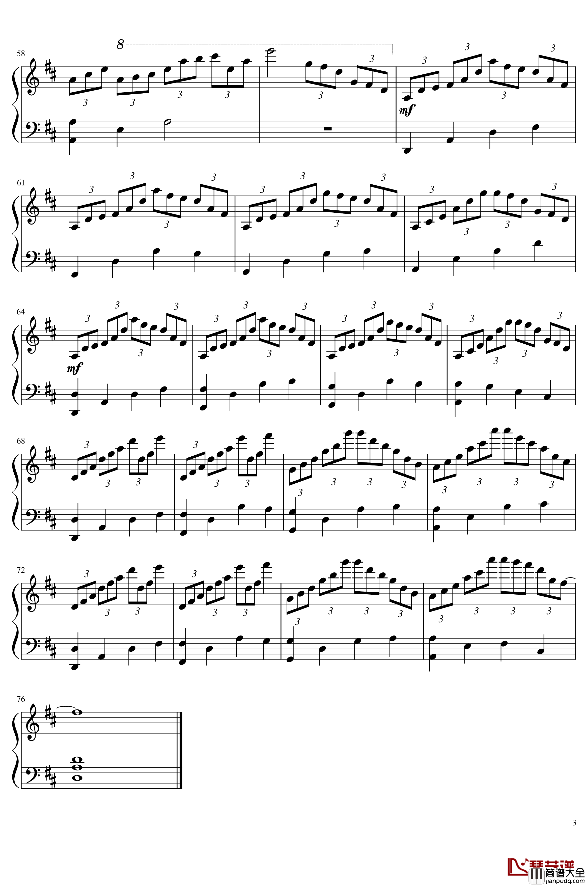 Impromptu钢琴谱_Miro