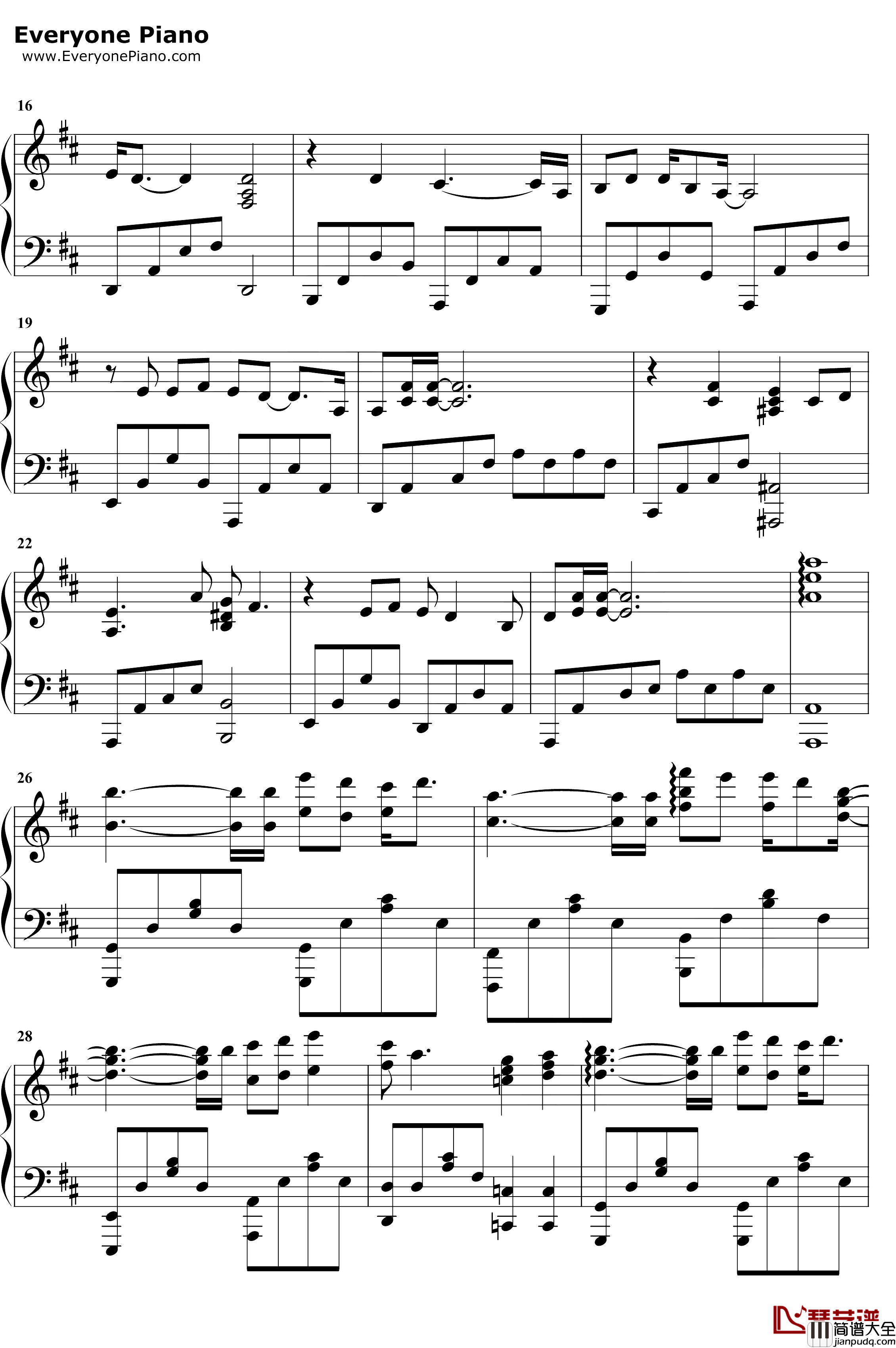 从无到有钢琴谱_毛不易_创业时代片尾曲