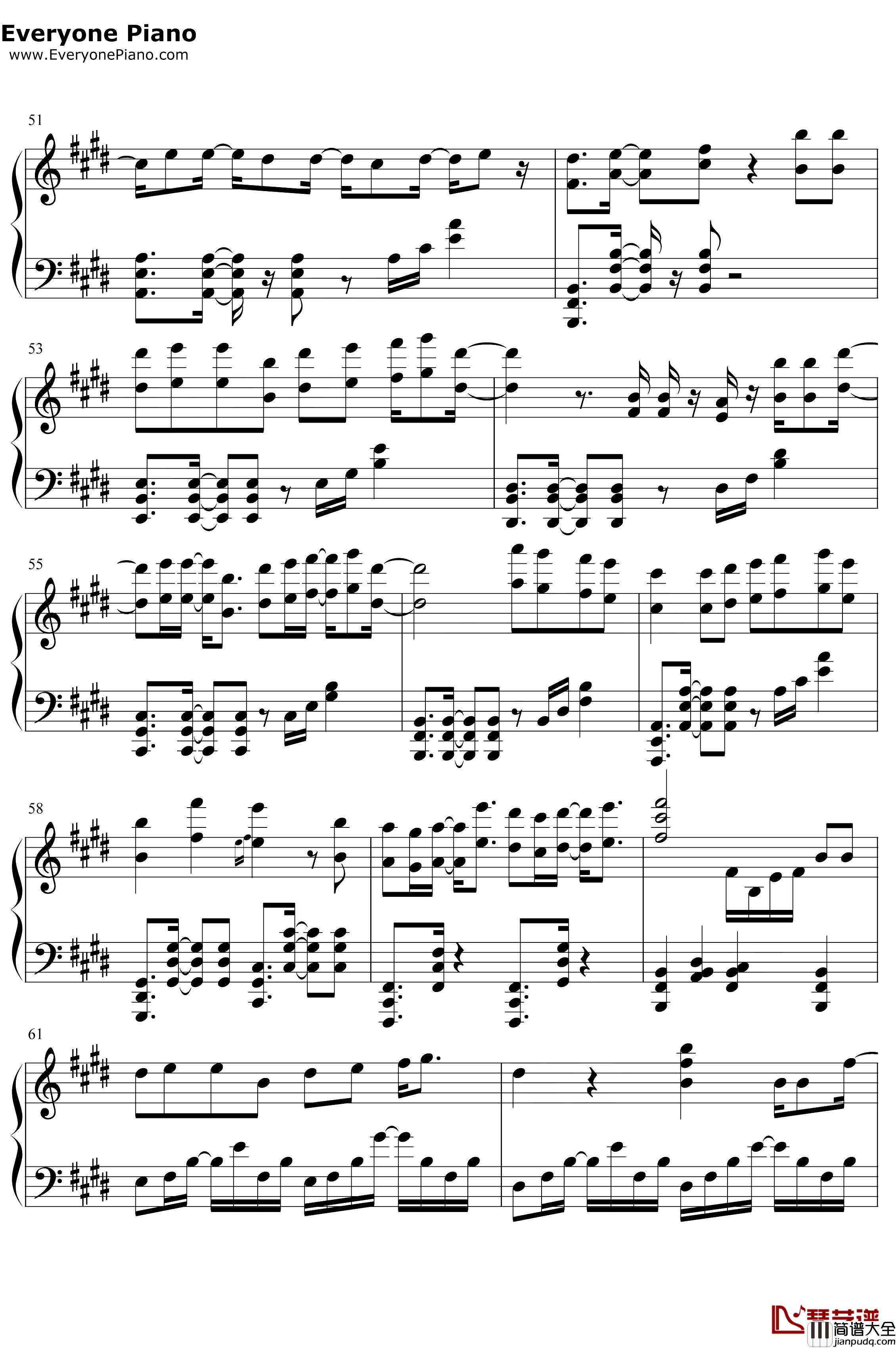 对的时间点钢琴谱_林俊杰_动人旋律谱写时间与生命的感动