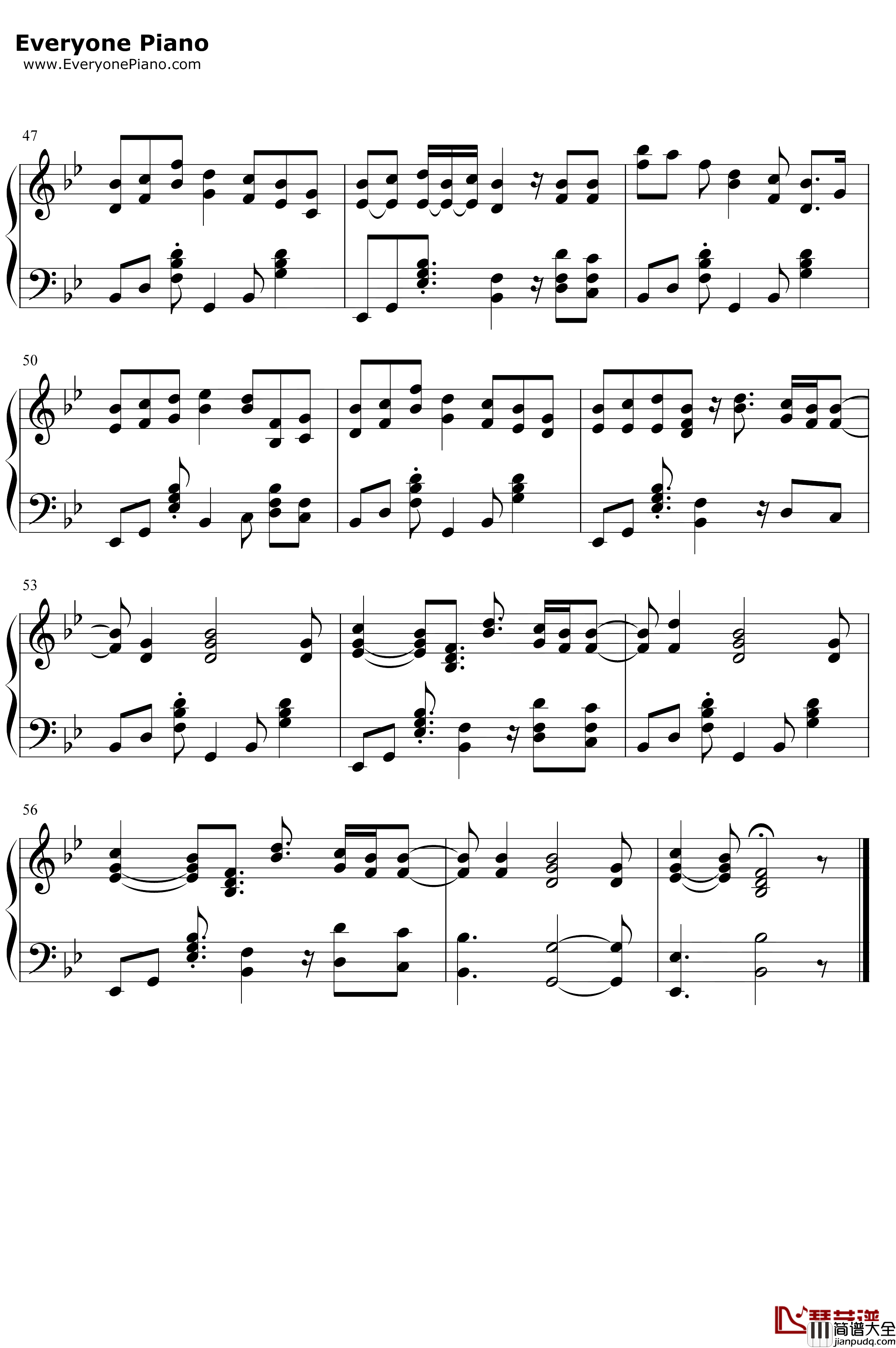 10000Hours钢琴谱_Dan_ShayJustinBieber_DanShayftJustinBieber