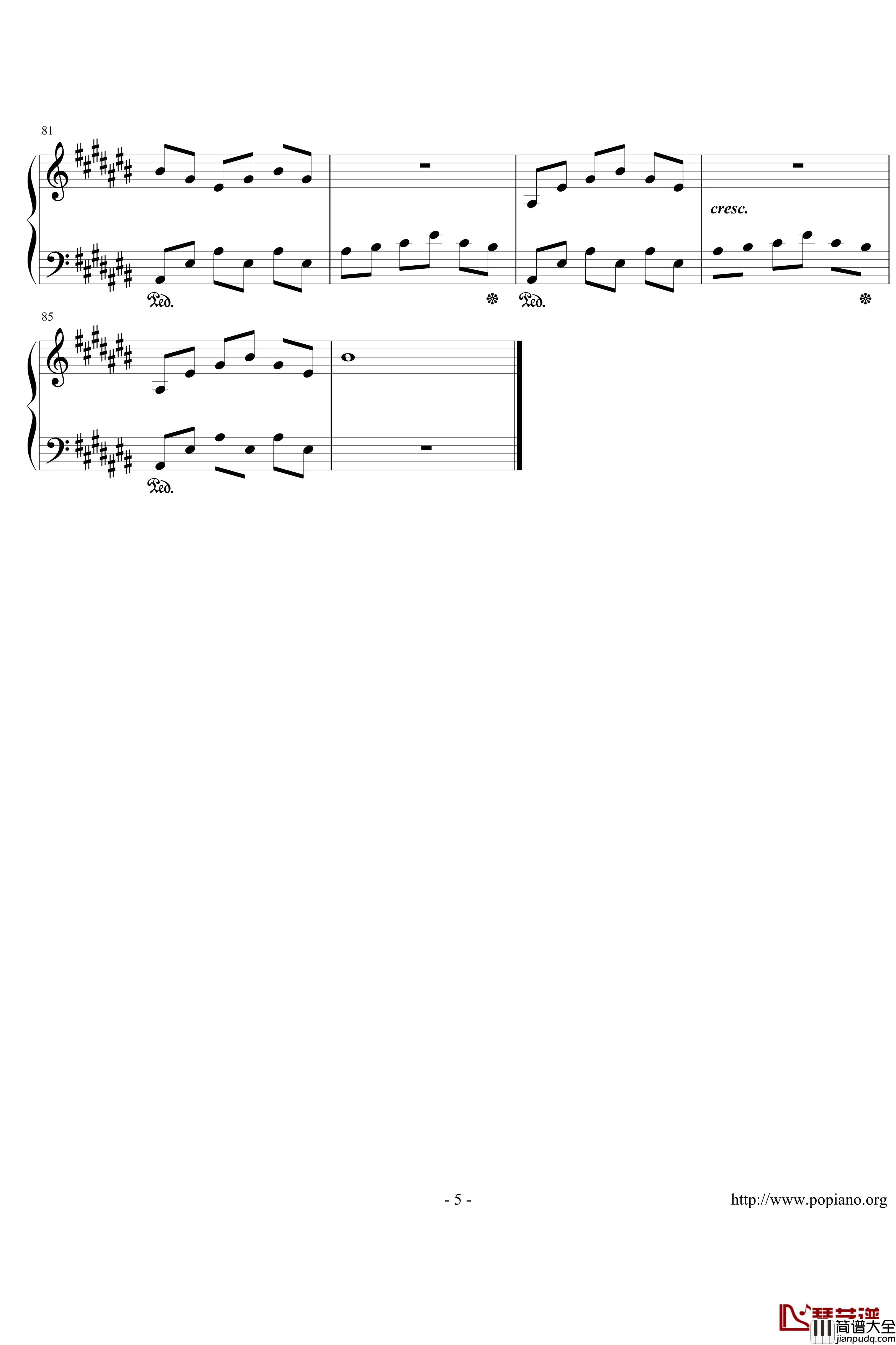 Wind_Between_Fingers钢琴谱_DayDream