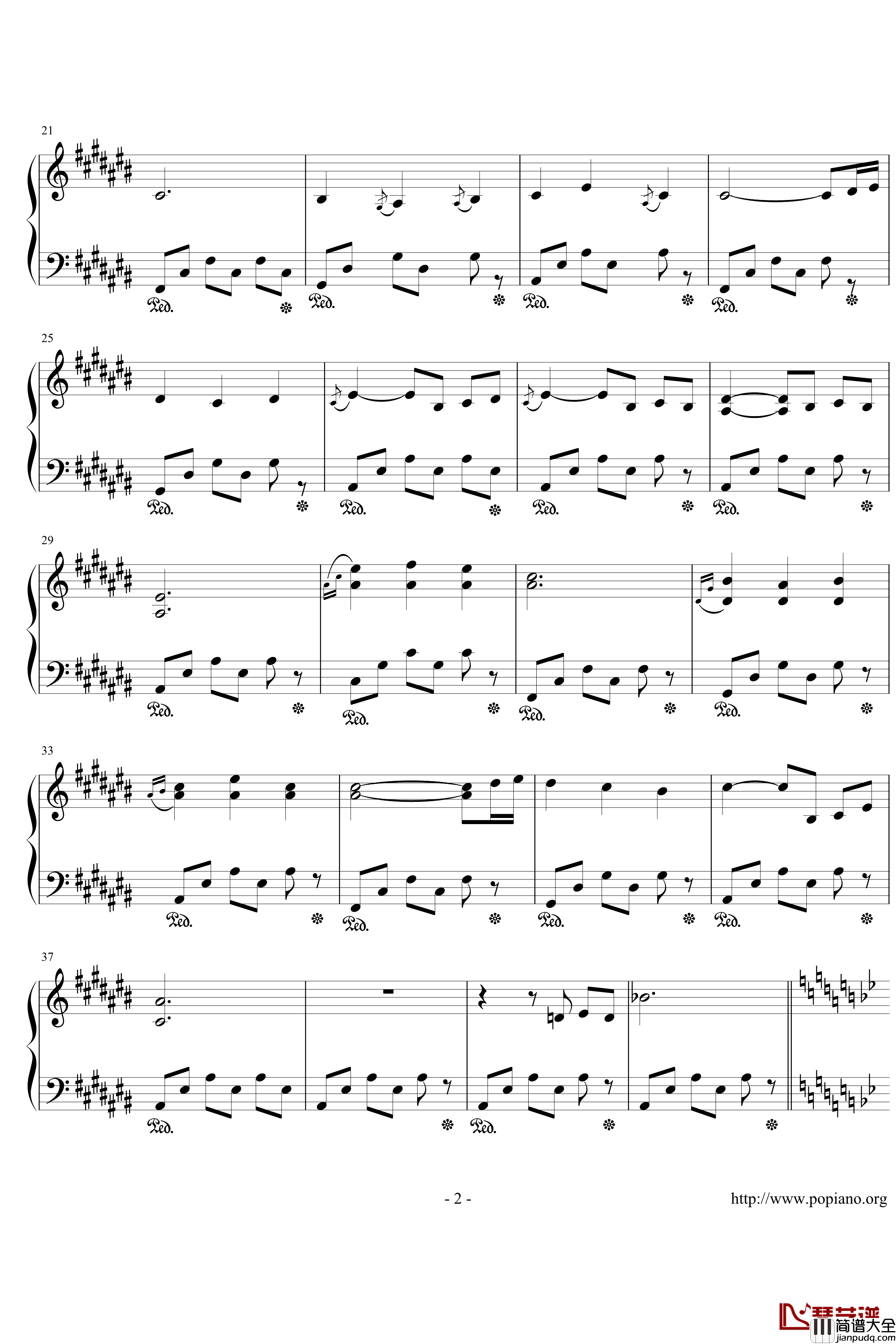 Wind_Between_Fingers钢琴谱_DayDream