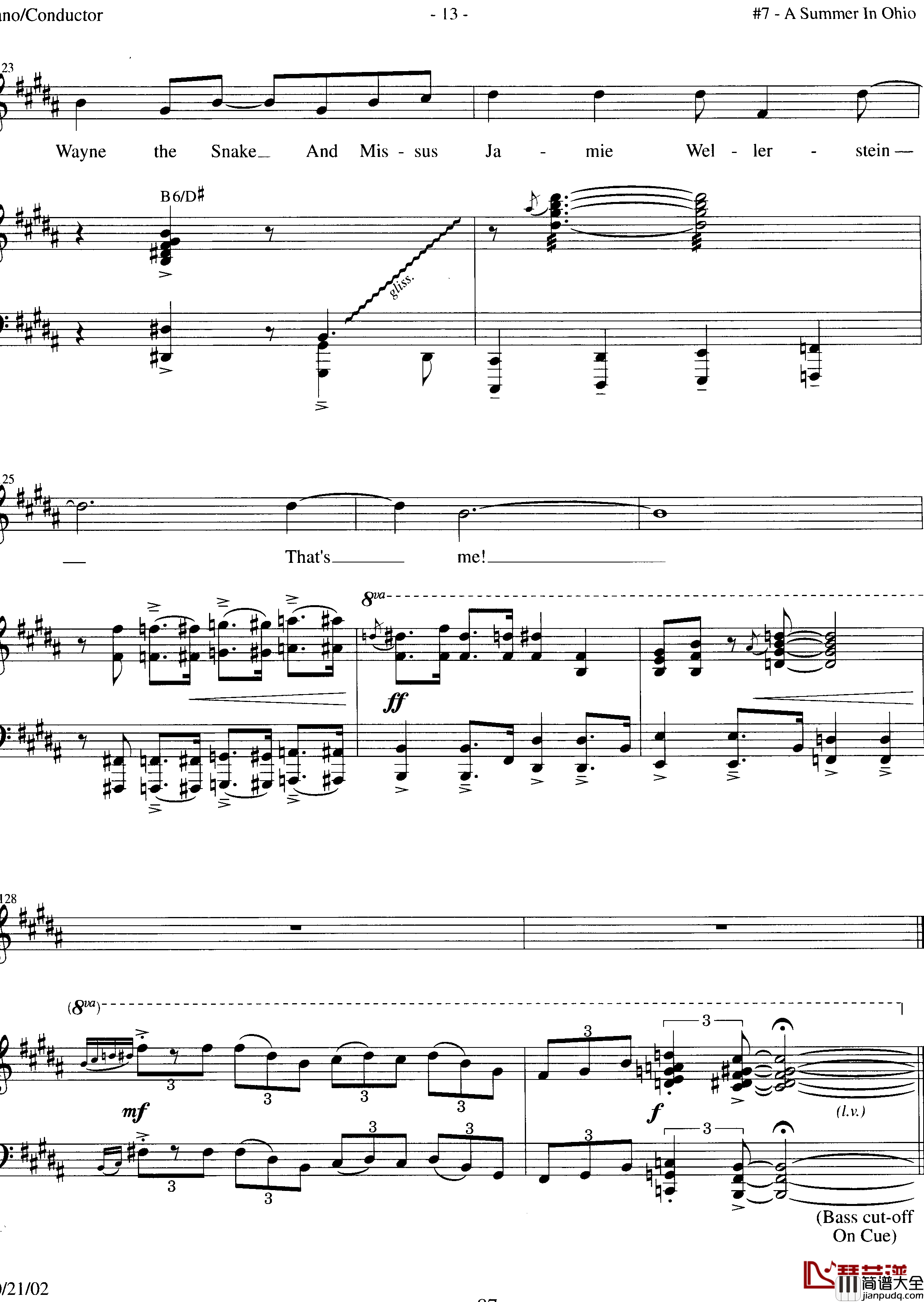 A_summer_in_Ohio钢琴谱_Anna_Kendrick