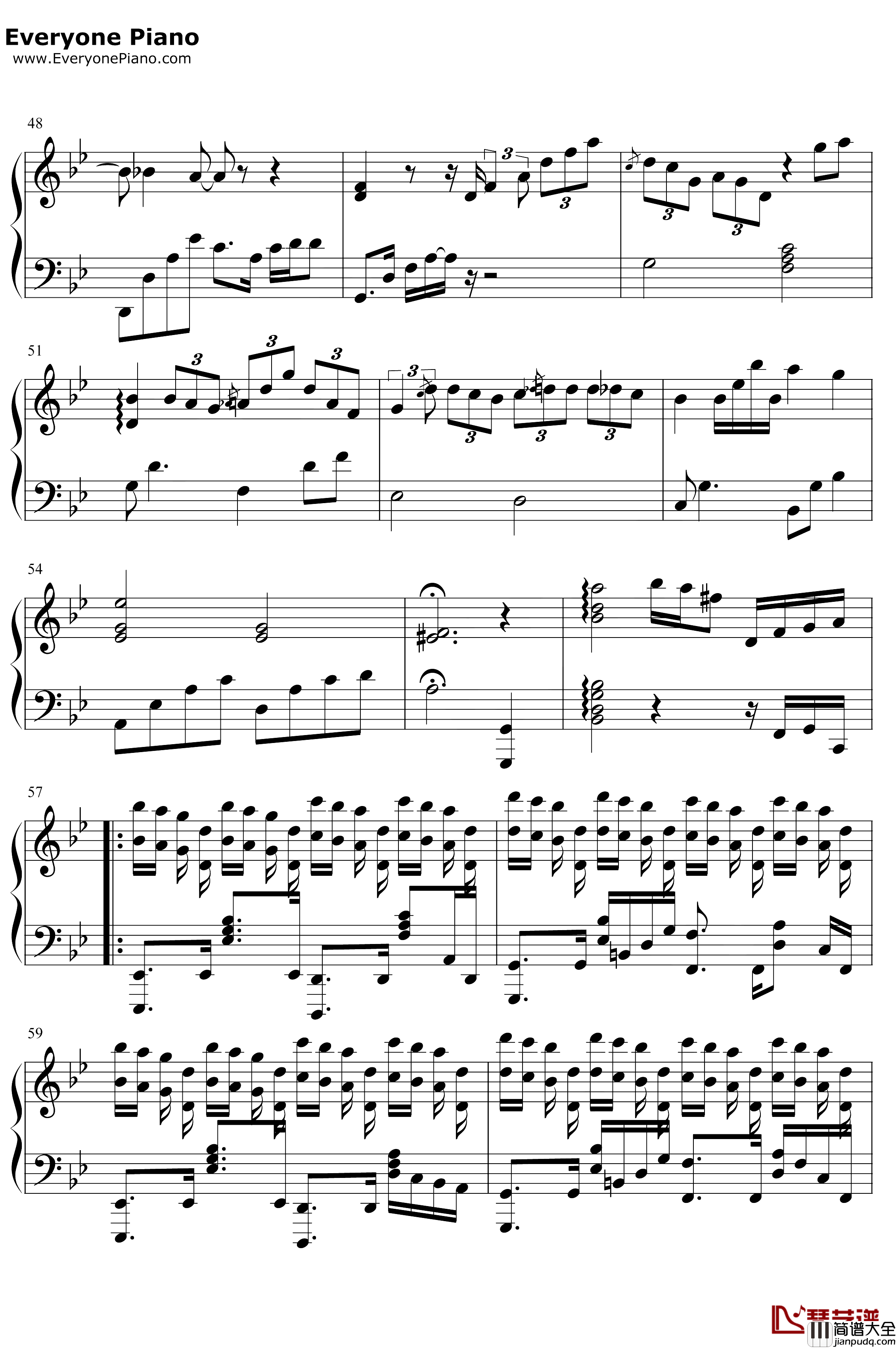 Thanatos钢琴谱_鹭巢诗郎_新世纪福音战士OST