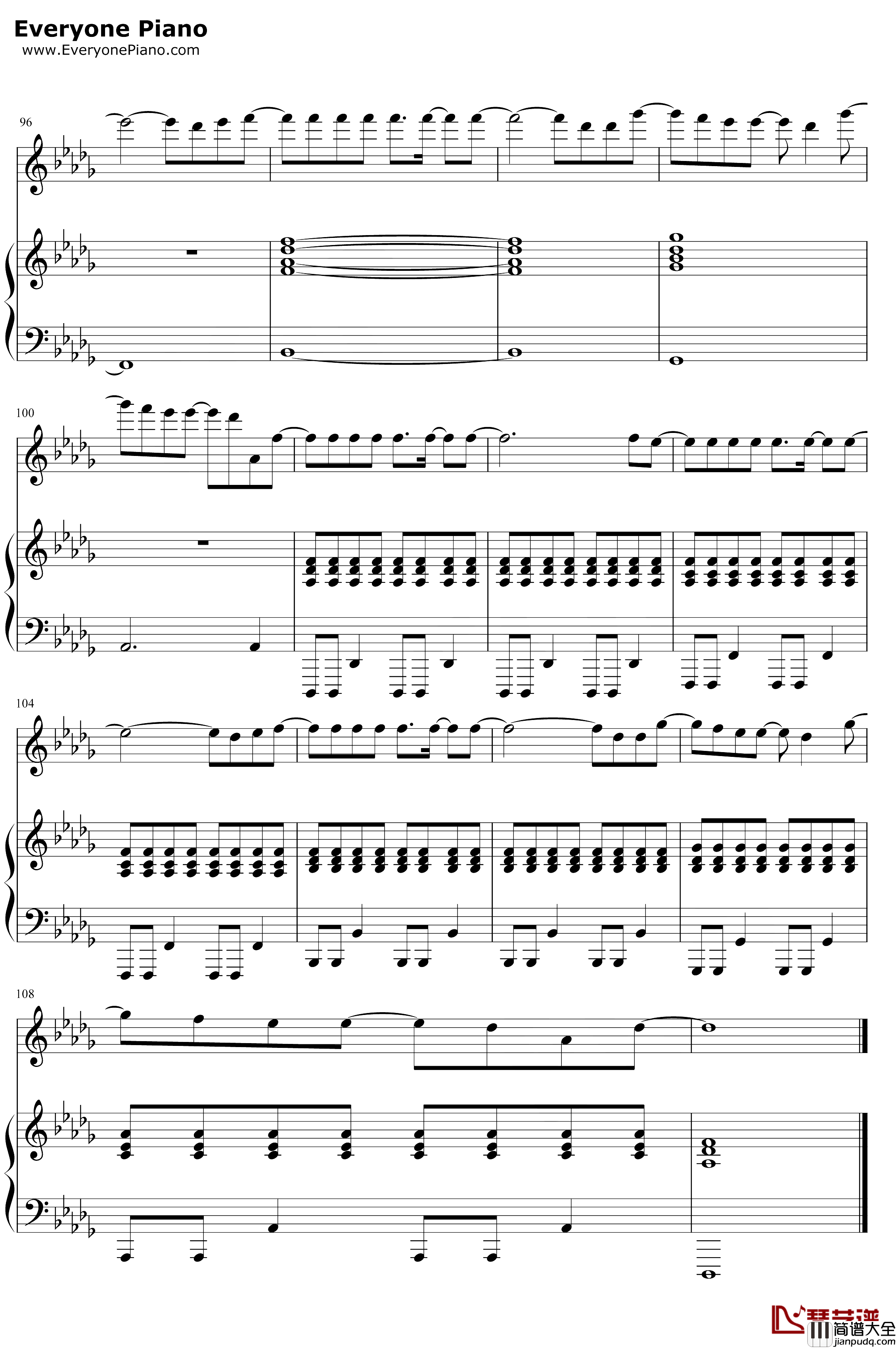 Tough钢琴谱_LewisCapaldi_LewisCapaldi