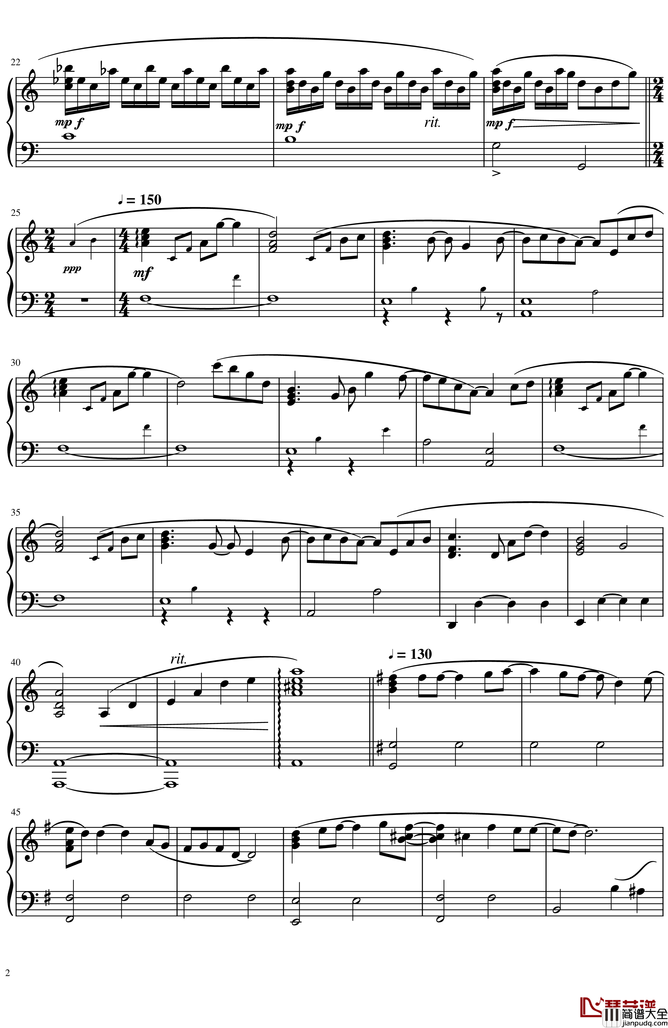 moonlight钢琴谱_NoW_NAME