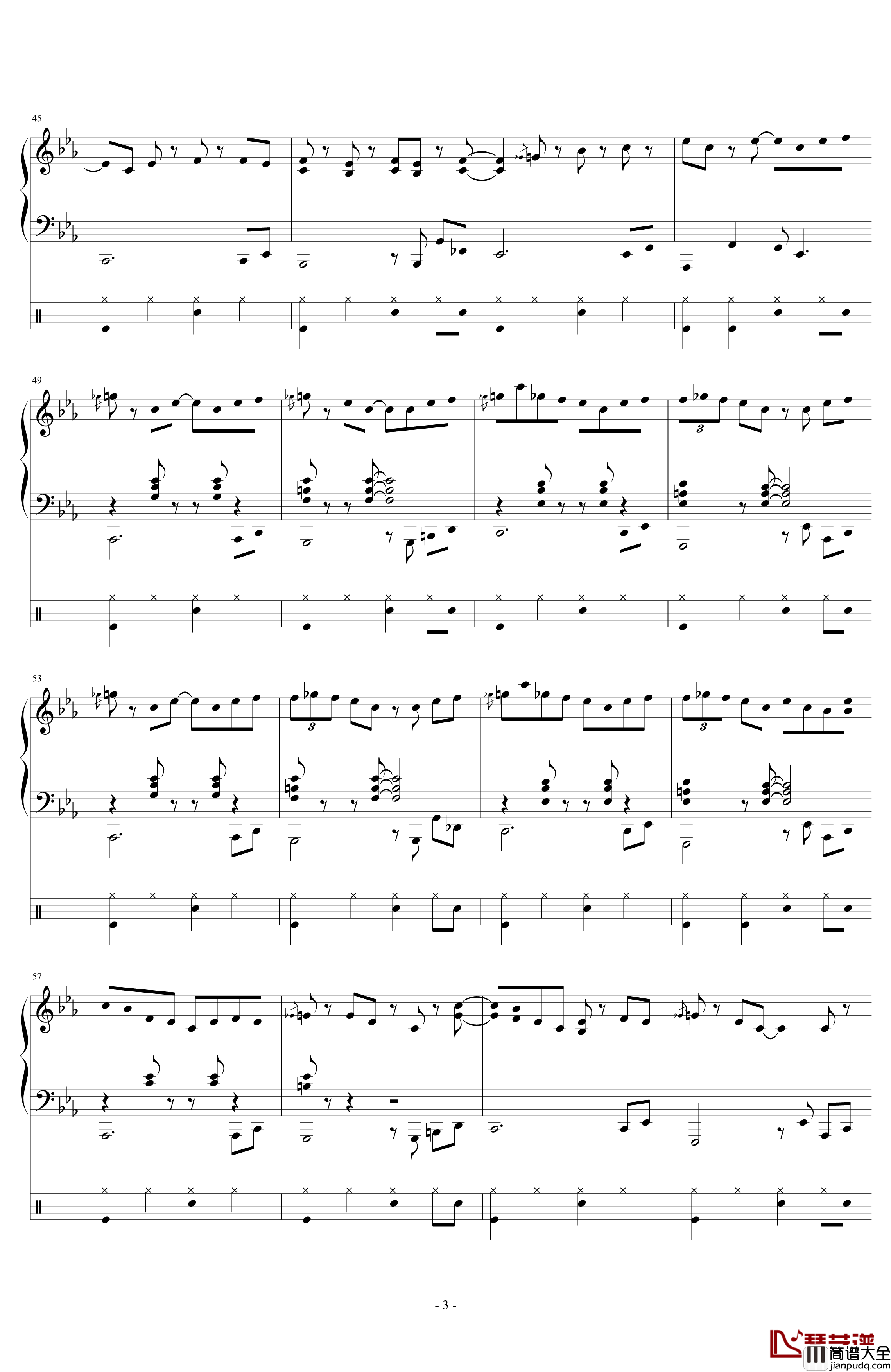 Dear钢琴谱_NANASE