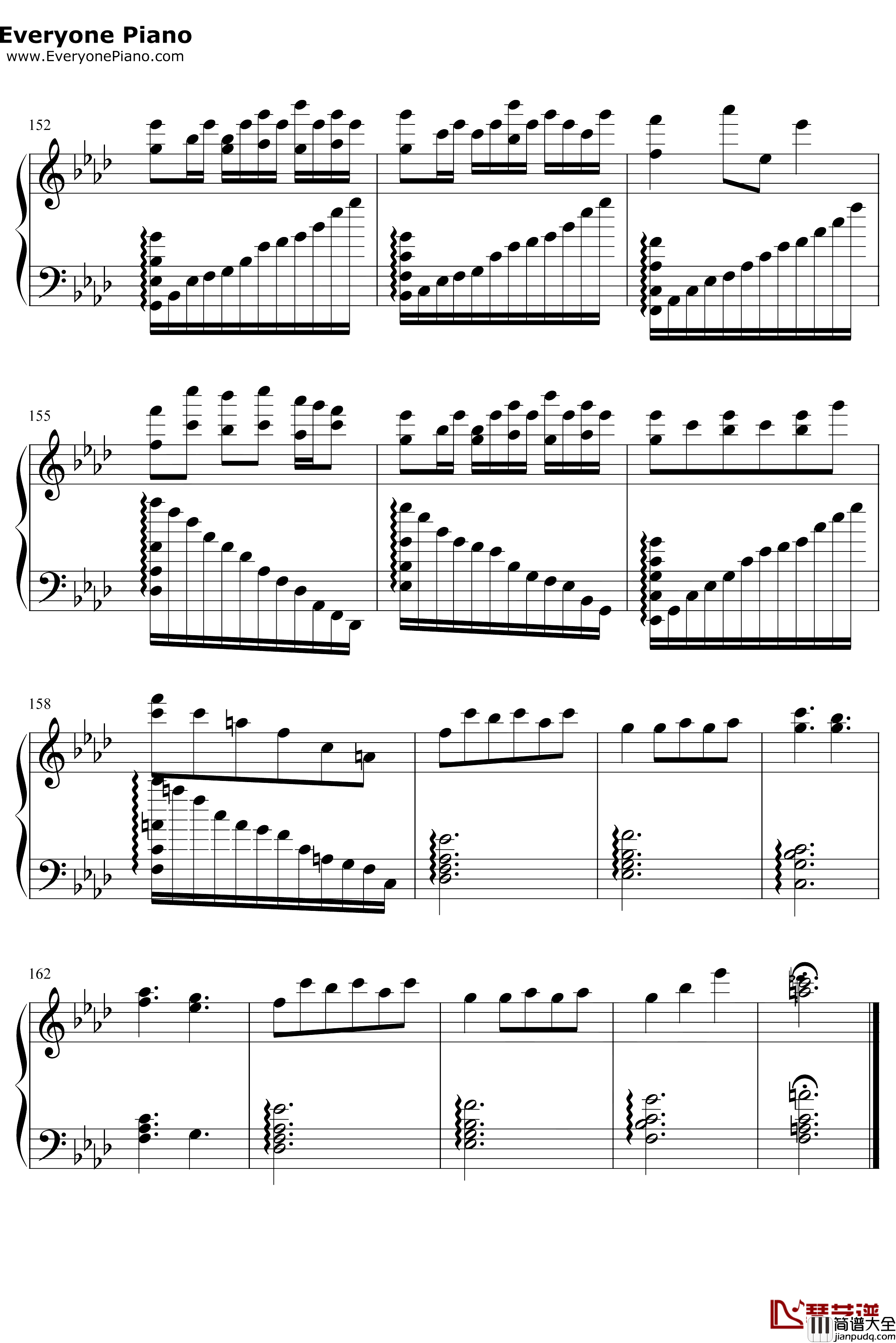 Battle_Againsta_True_Hero钢琴谱_TobyFox_传说之下OST_UndertaleOST