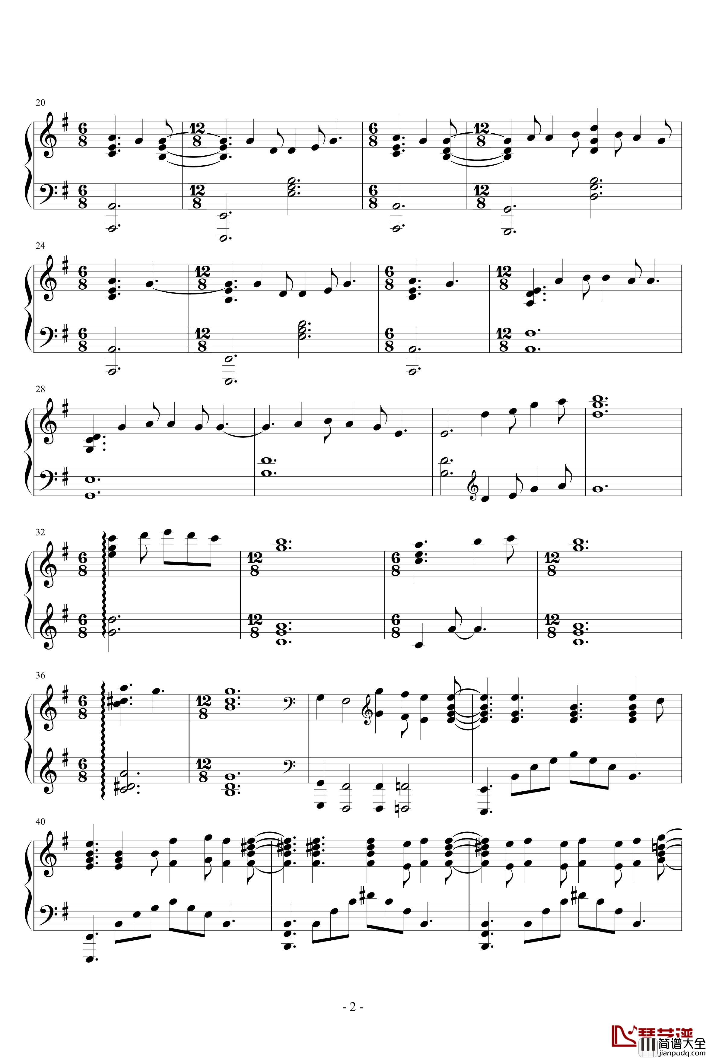 Comsenz_Ithoton钢琴谱_Pianonime