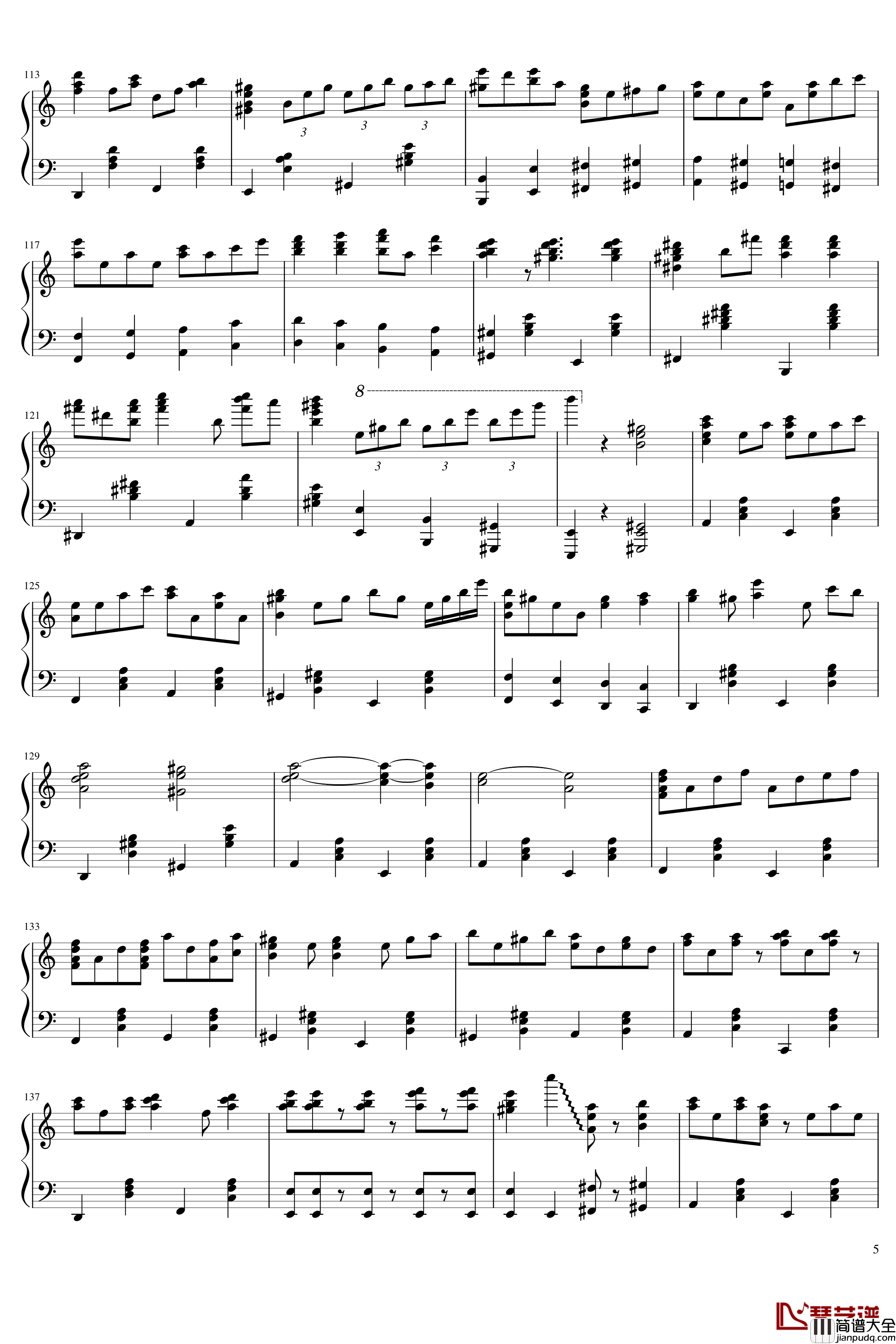 3rd_eye_Rag钢琴谱_东方曲再编_东方project