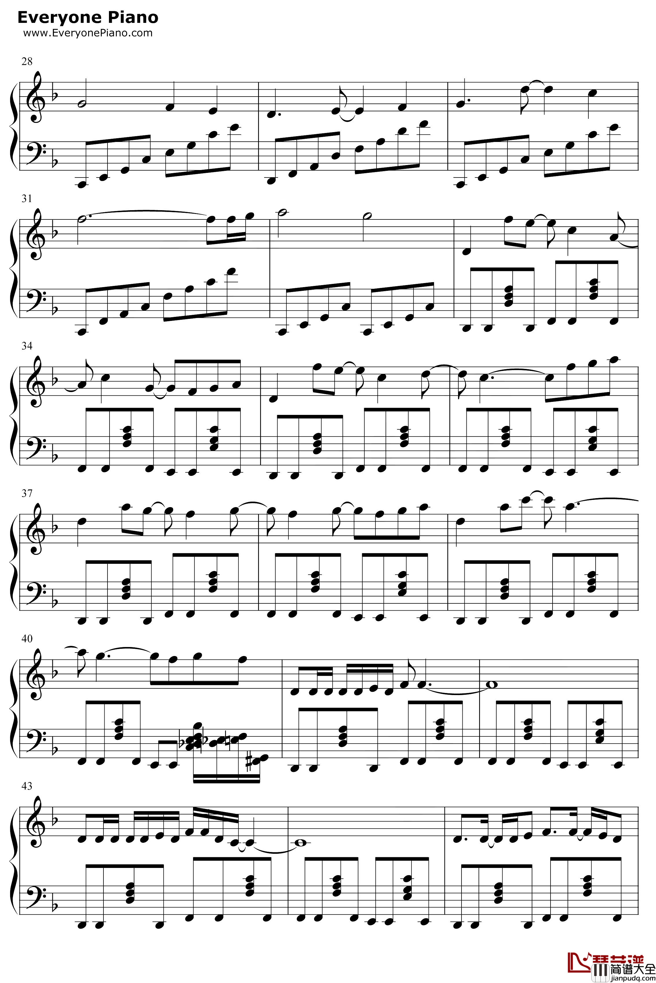 Neon钢琴谱_猎豹移动公司_霓虹_滚动的天空