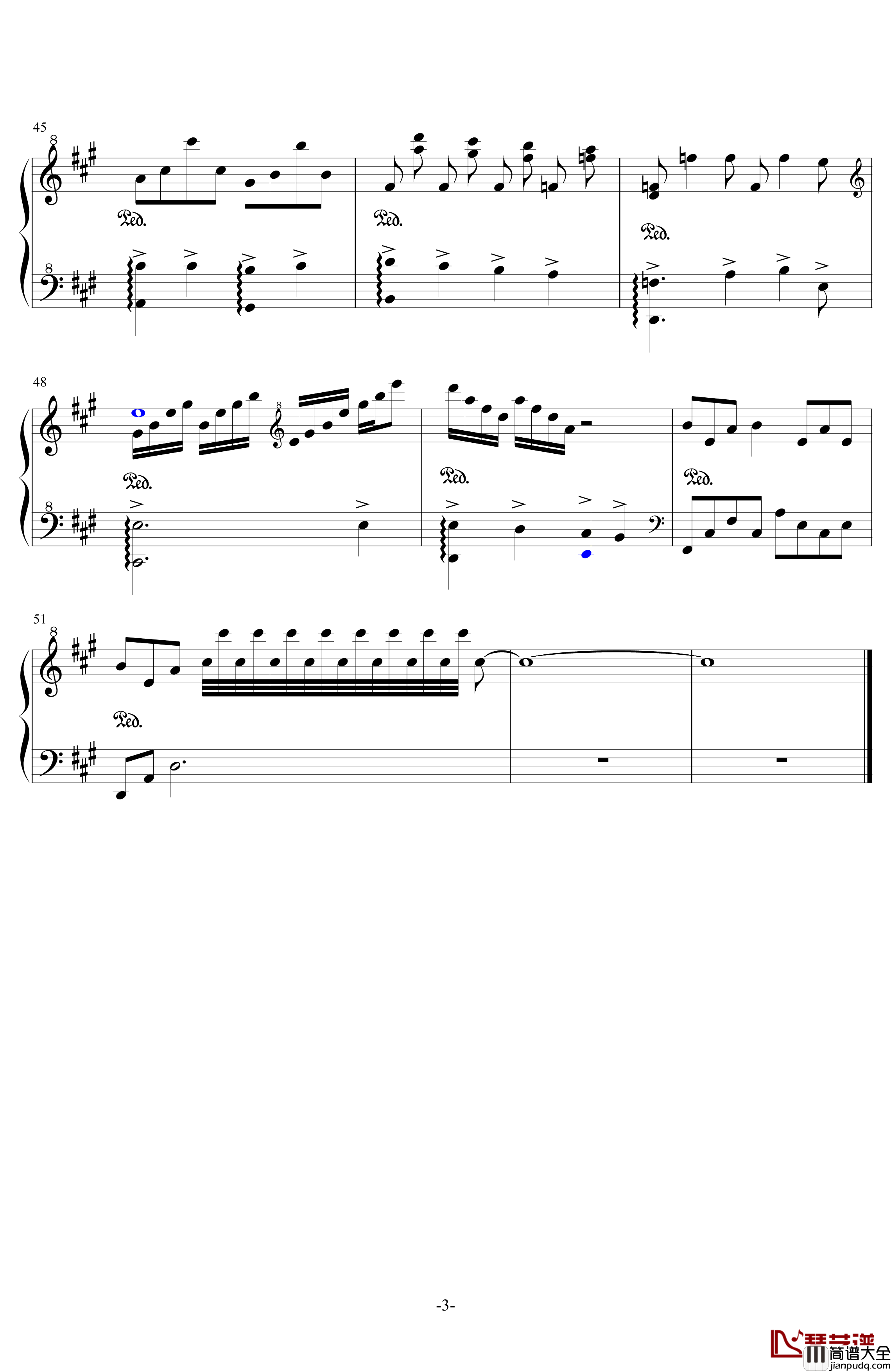 末路之徒钢琴谱_凹凸世界第二季ED_埋葬YJ