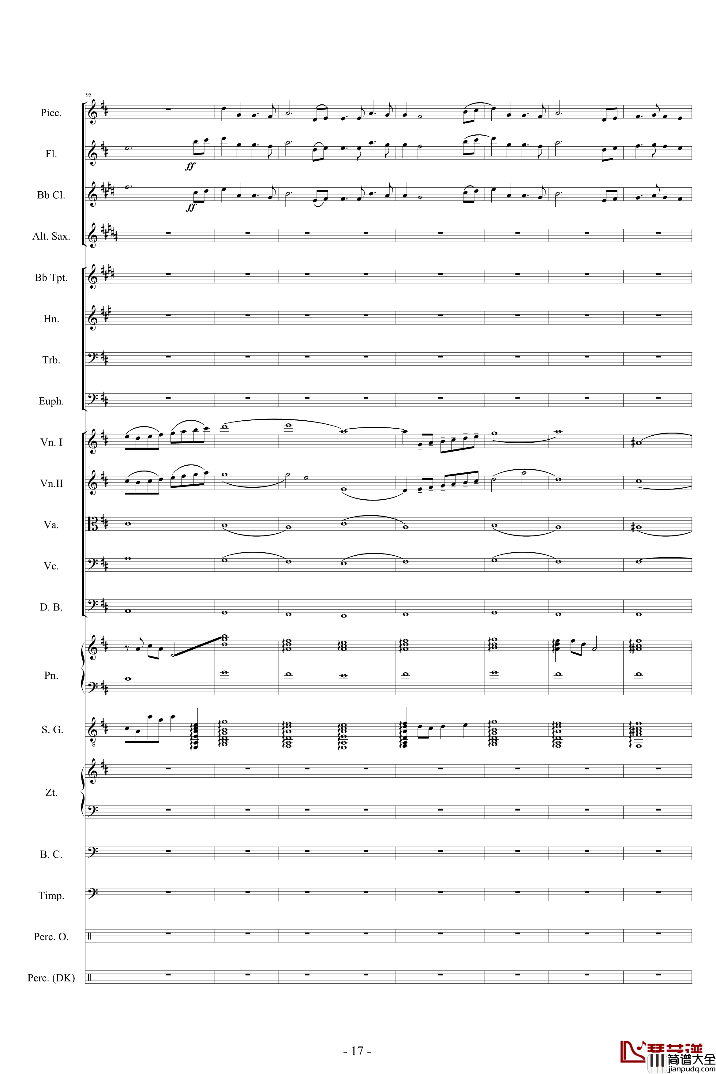 迪士尼組曲_小交響樂版钢琴谱_Disney_Medley_迪士尼