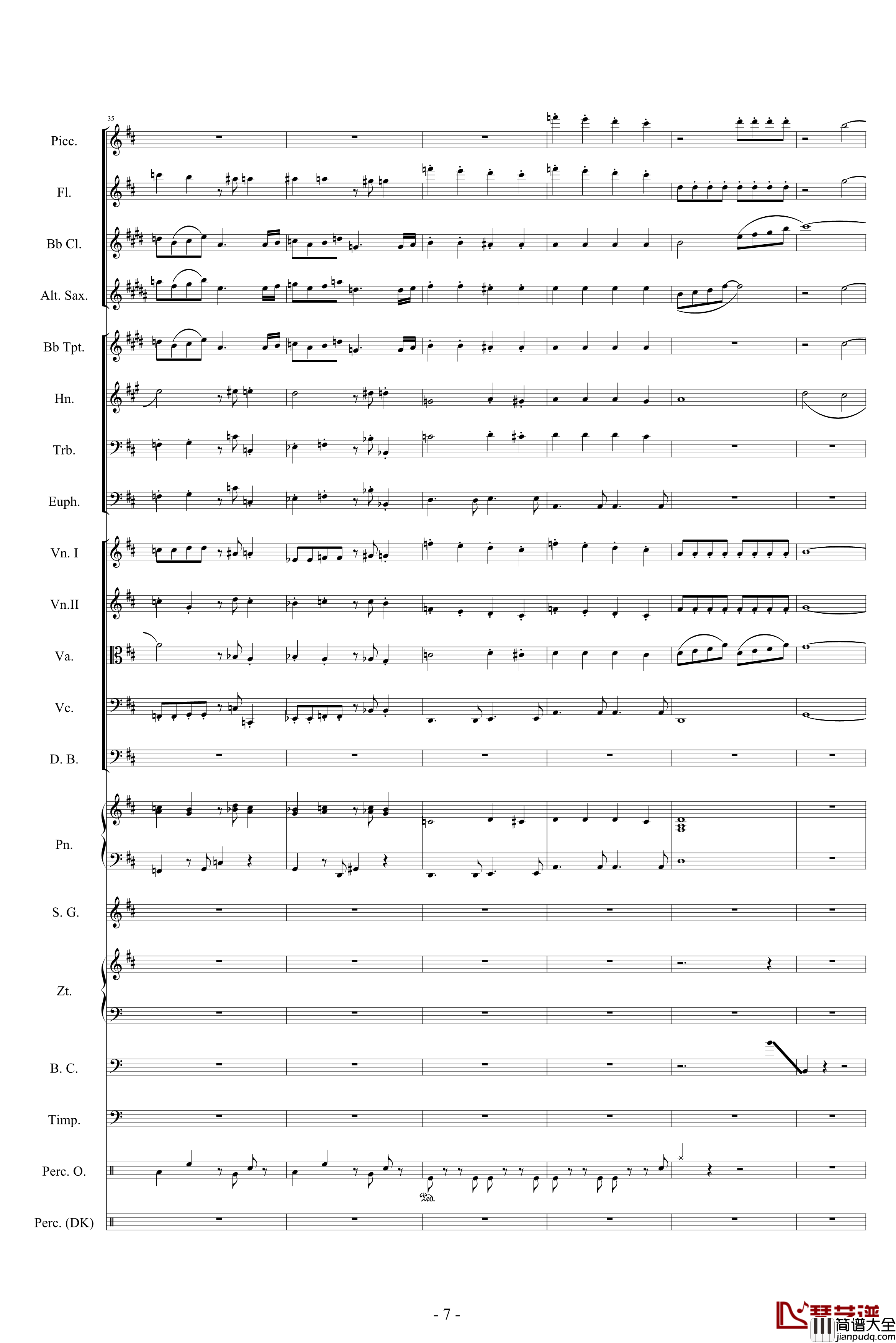 迪士尼組曲_小交響樂版钢琴谱_Disney_Medley_迪士尼